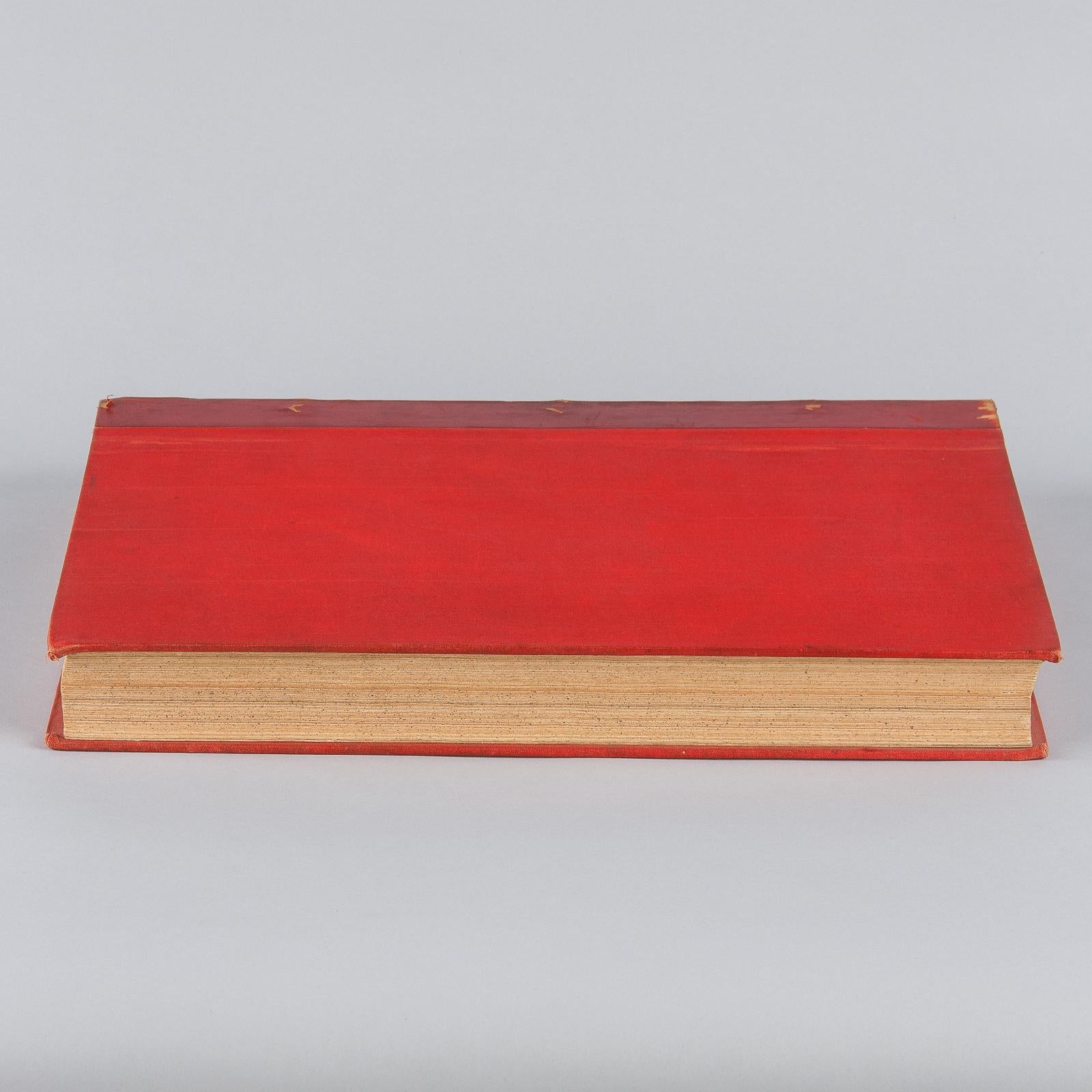 French Red Leather Bound Book- L'Illustration 1927 6