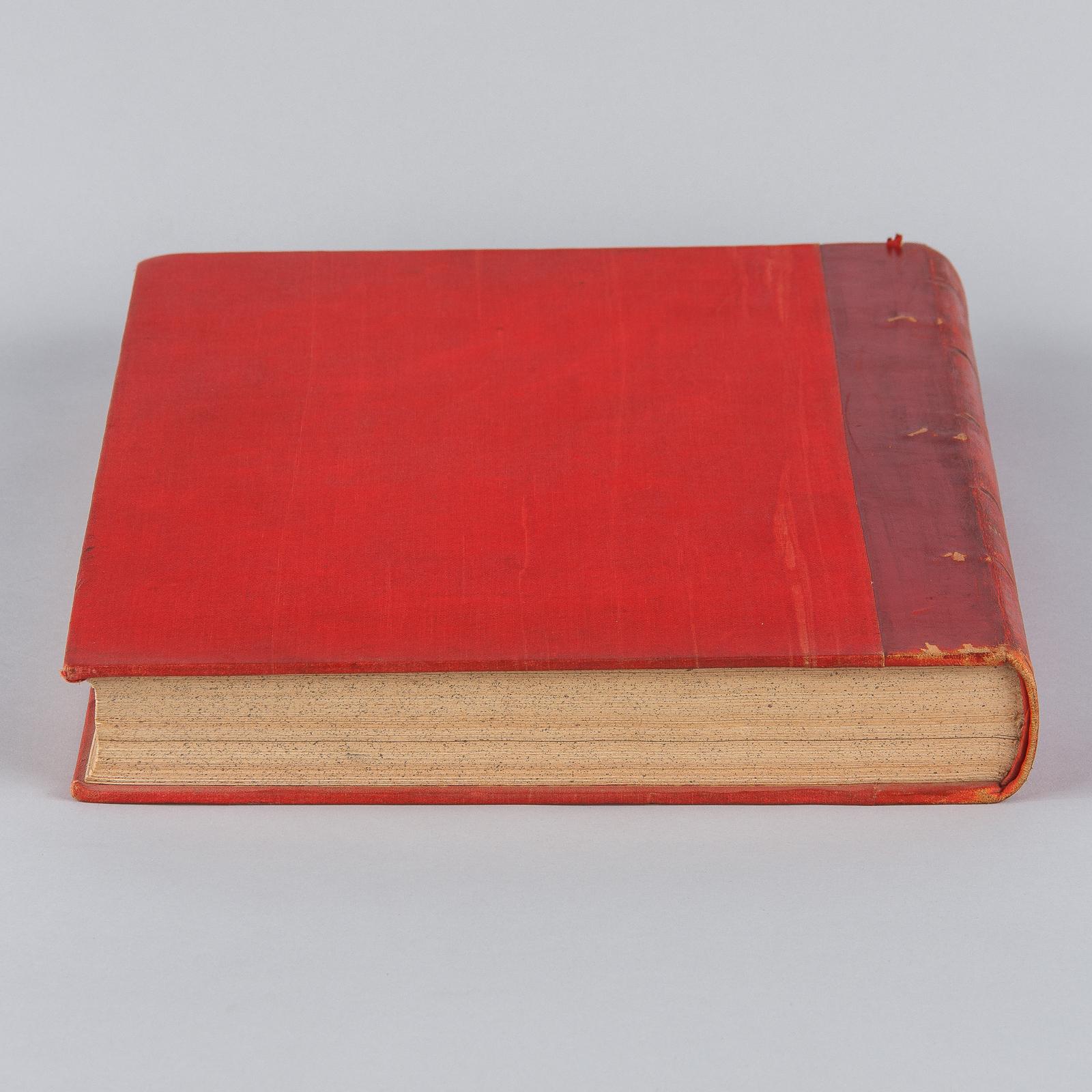 French Red Leather Bound Book- L'Illustration 1927 8