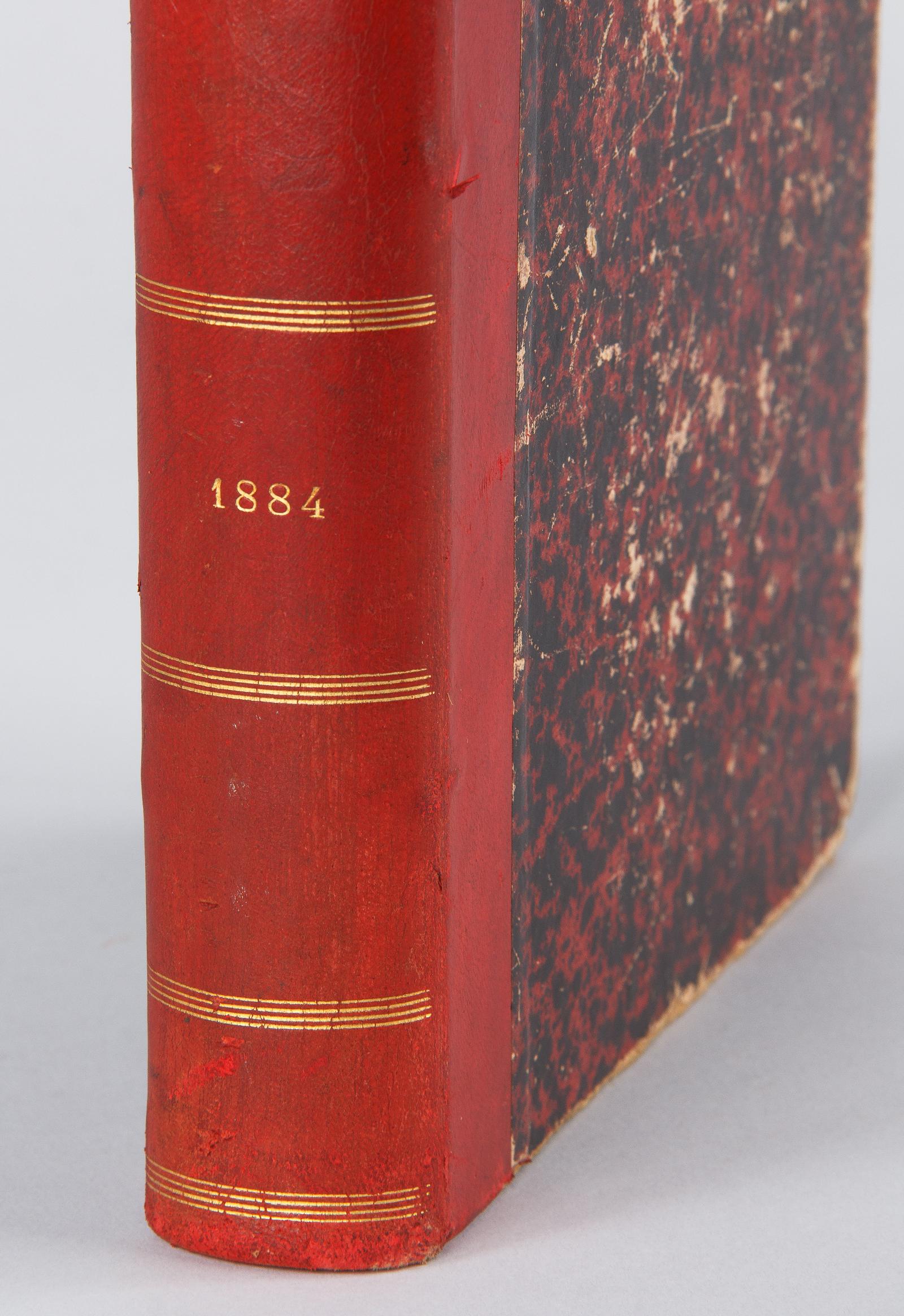 French Book, Magasin D'education Et De Recreation, 1884 In Good Condition For Sale In Austin, TX