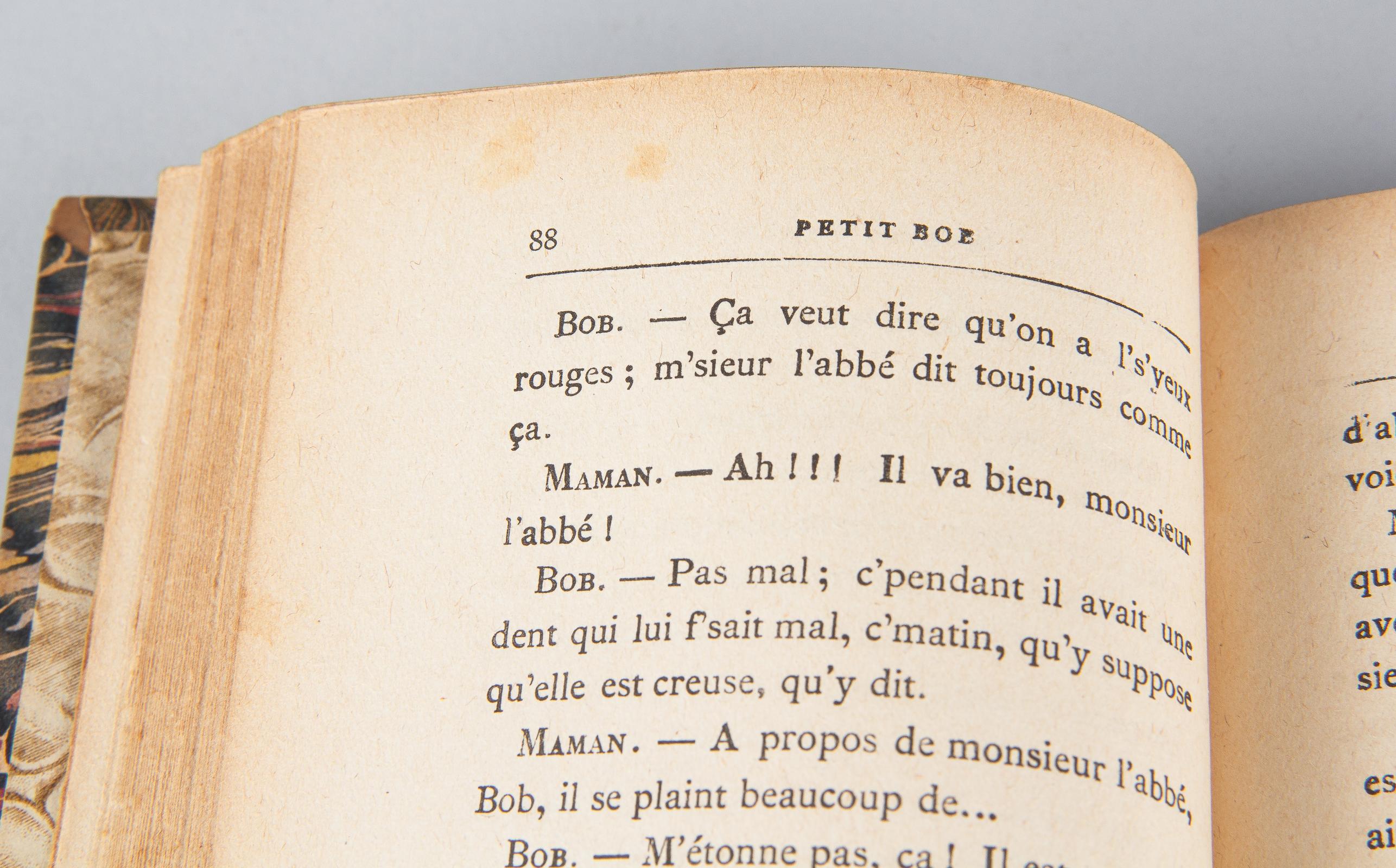 French Book, Petit Bob by Gyp, 1882 5