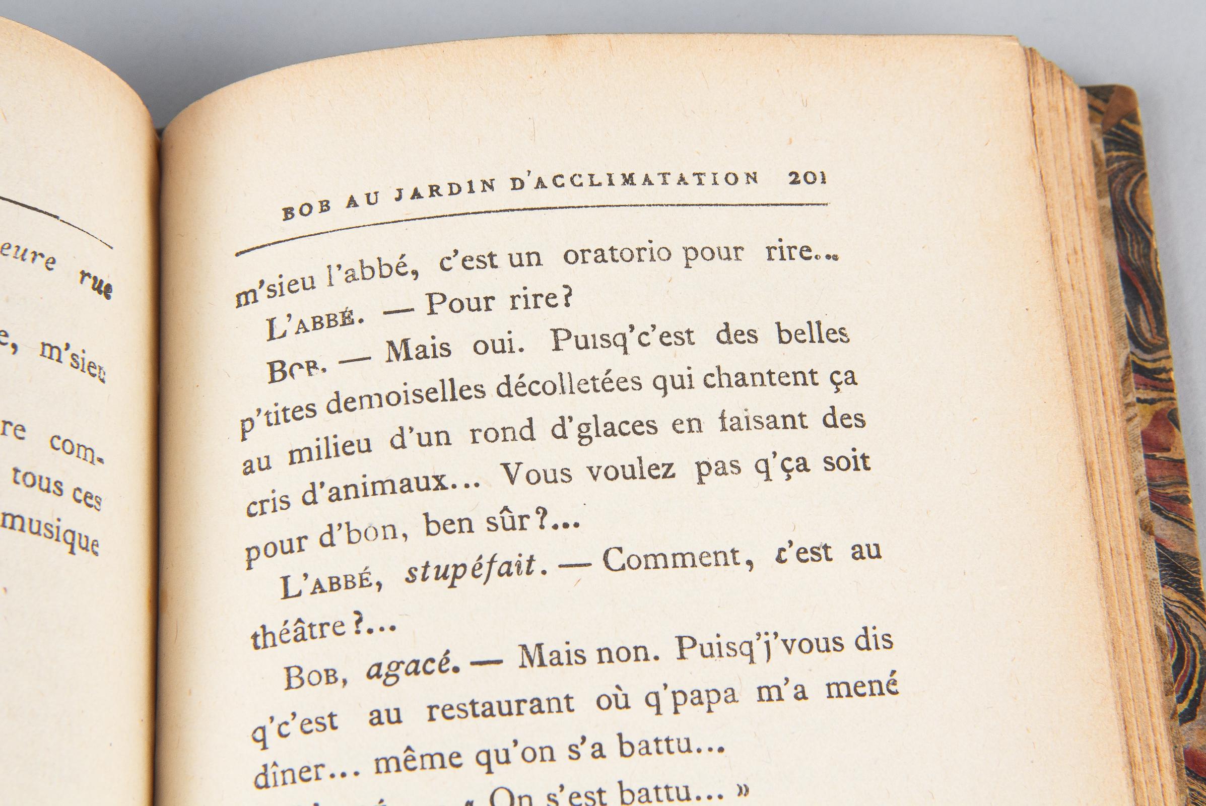 French Book, Petit Bob by Gyp, 1882 6