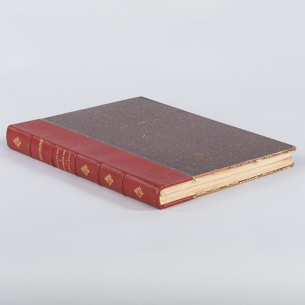 World War One Illustrated French Leather Bound Books, 1914-1918 7