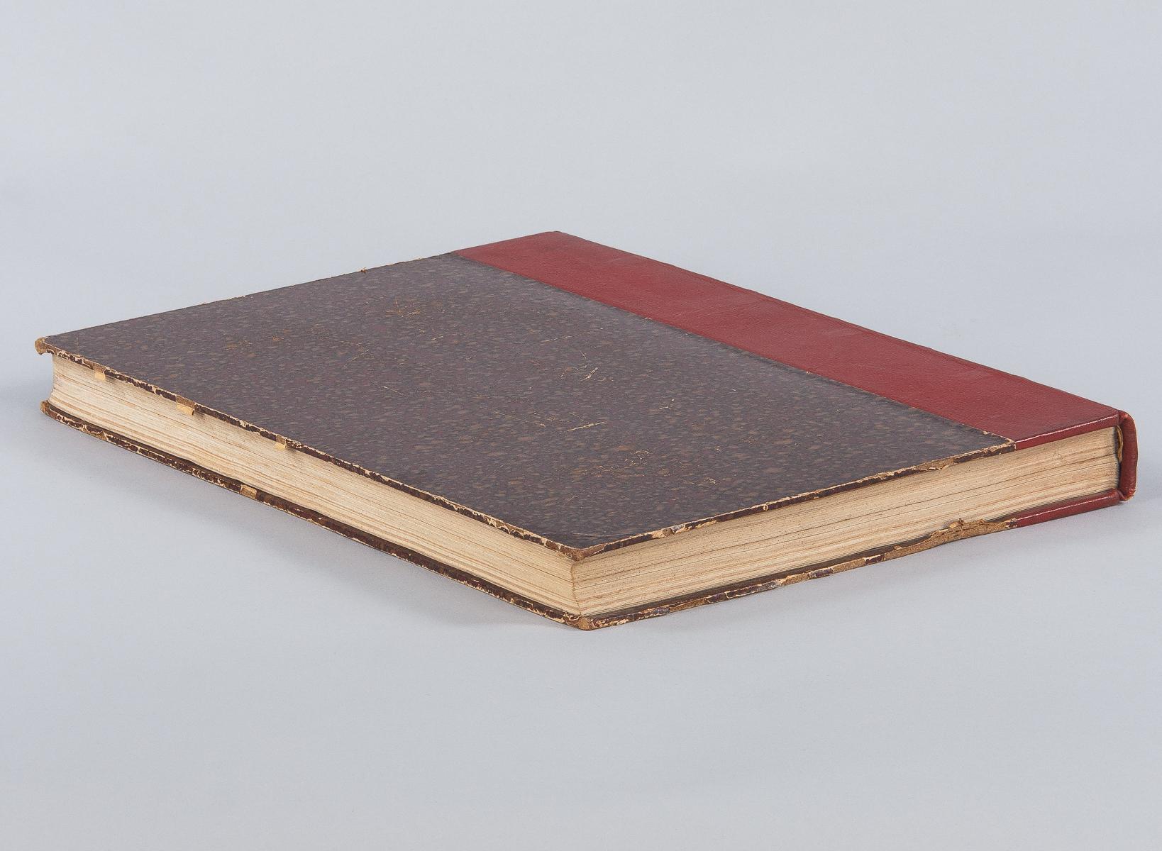 World War One Illustrated French Leather Bound Books, 1914-1918 8