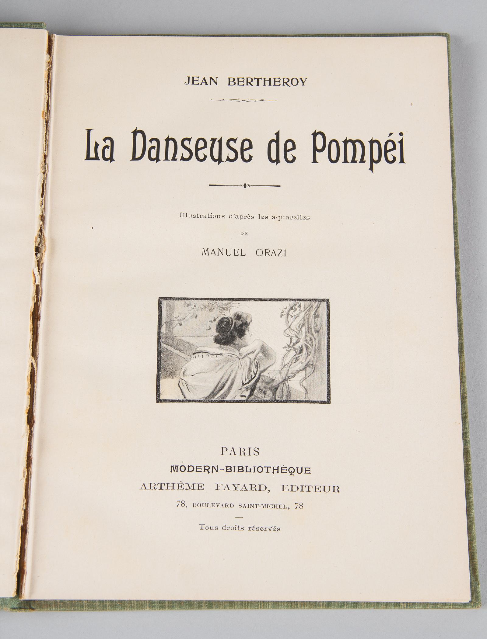 20th Century French Books, Short Novels from Paris Modern-Bibliotheque, Early 1900s For Sale