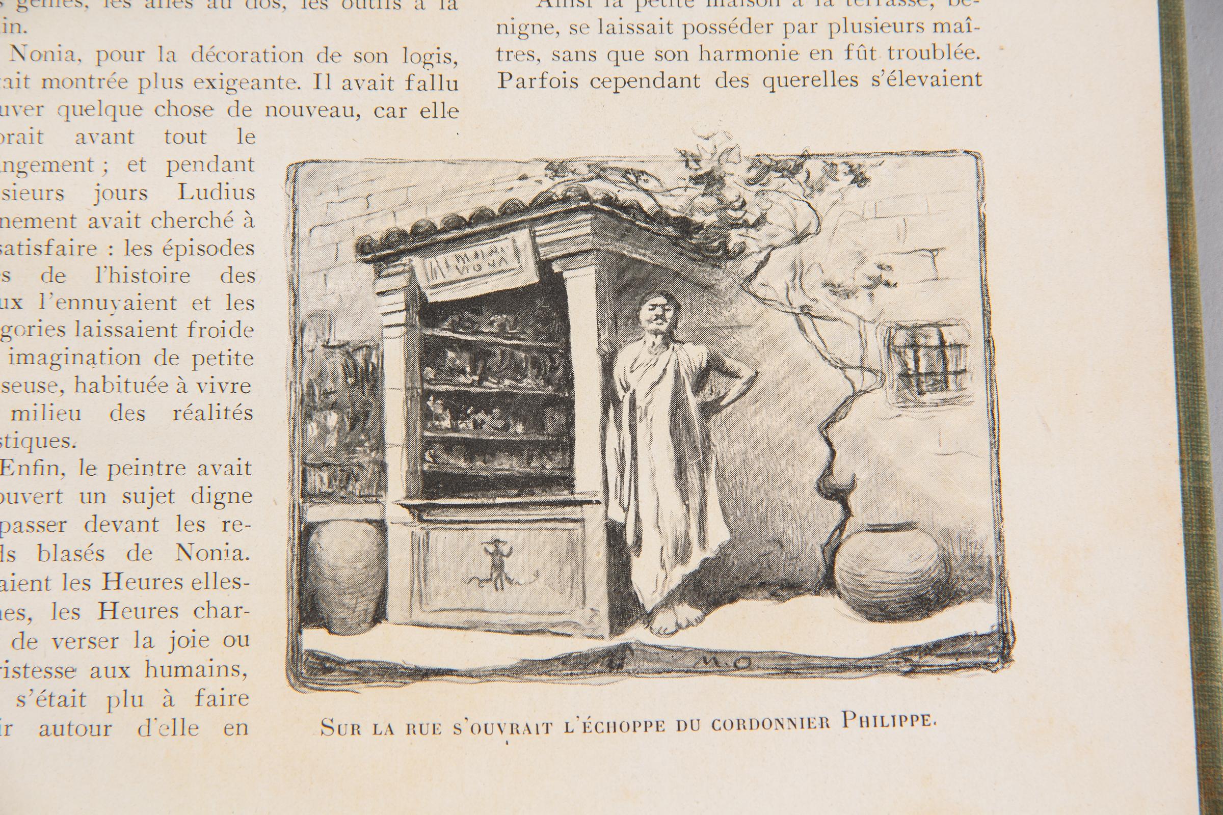Paper French Books, Short Novels from Paris Modern-Bibliotheque, Early 1900s For Sale
