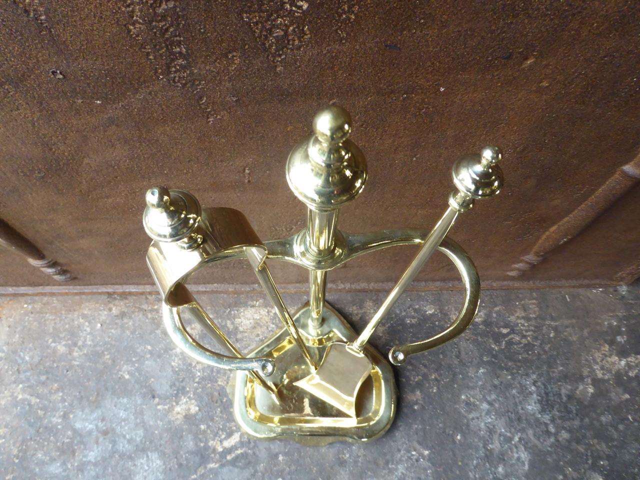 Napoleon III French 'Bouhon Frères' Fireplace Tools or Fire Tools