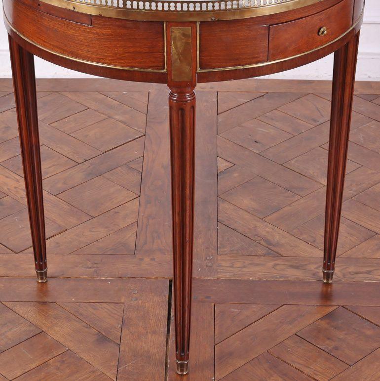 Brass French Bouillotte Table