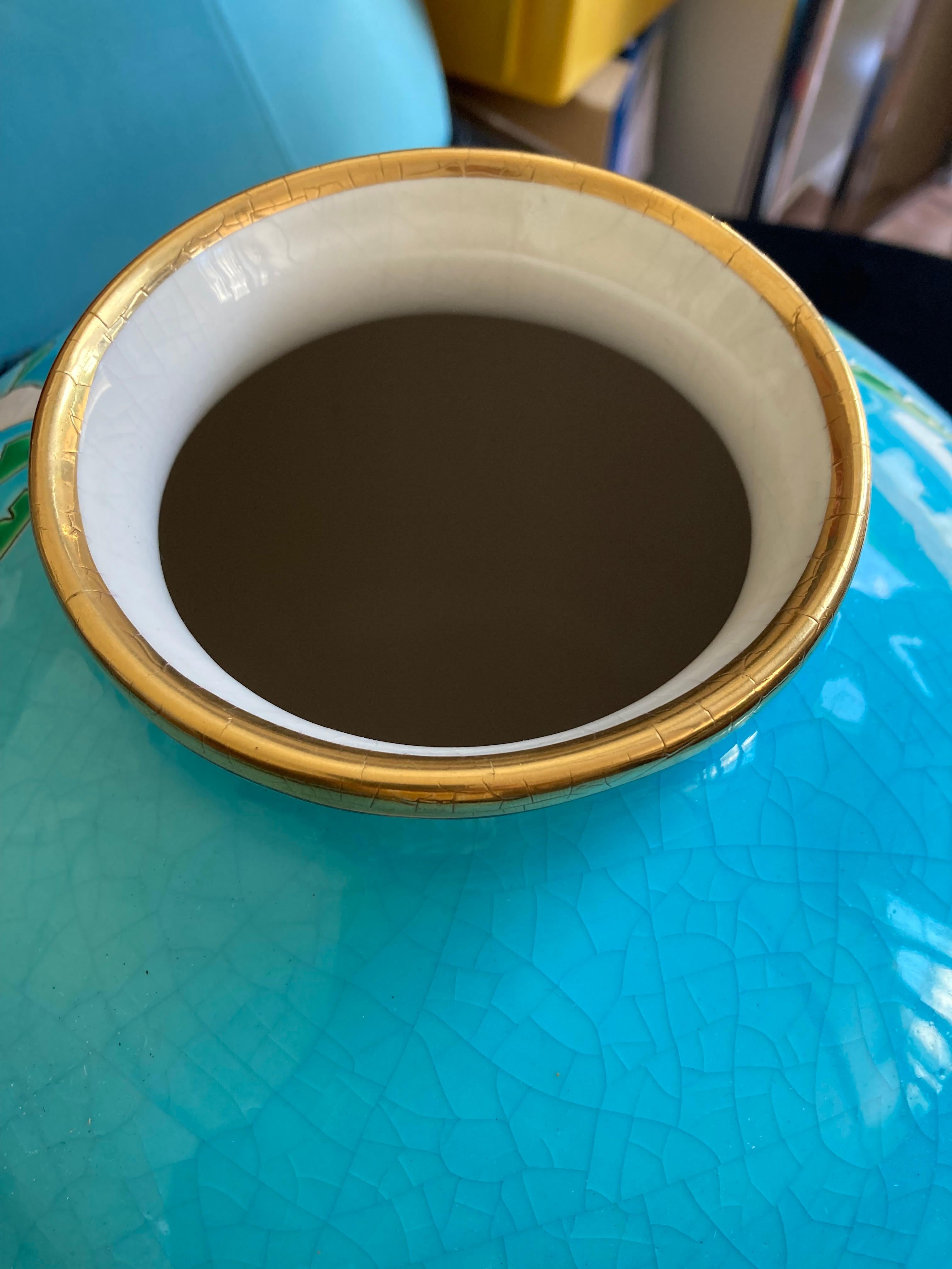 Francese  Vaso Boule Coloniale 