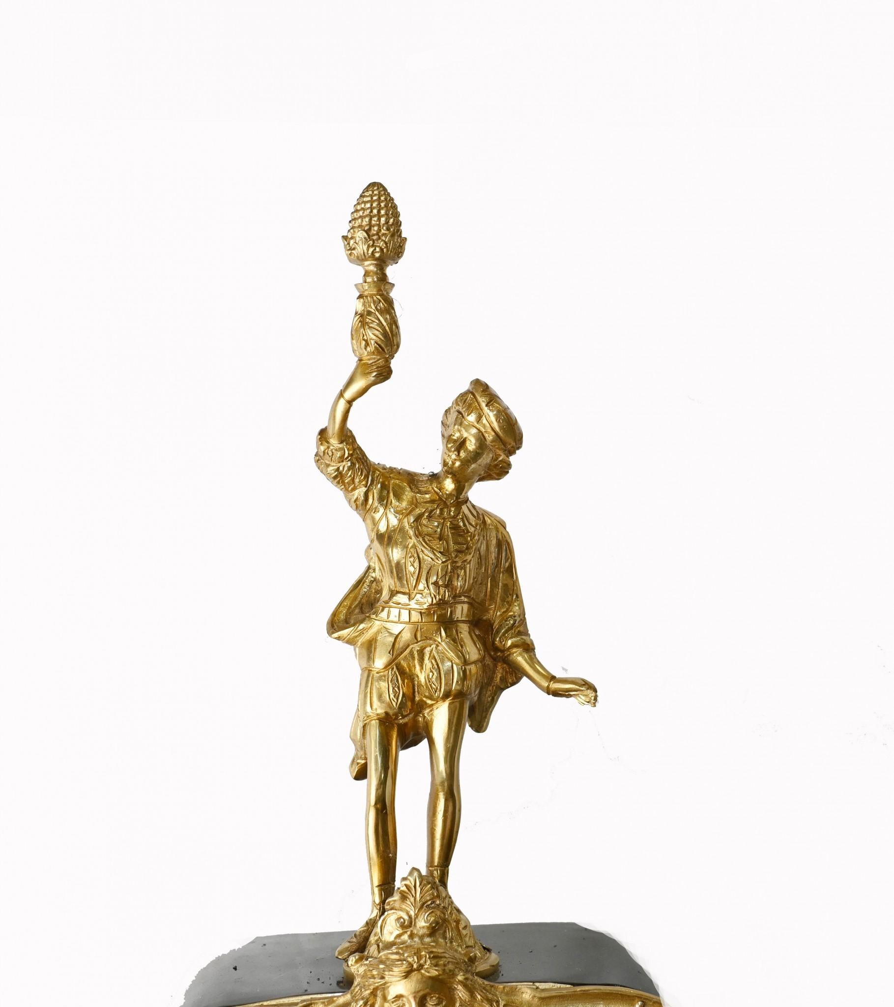Französisch Boulle Uhr auf Stand Louis XVI vergoldet Intarsie im Angebot 5