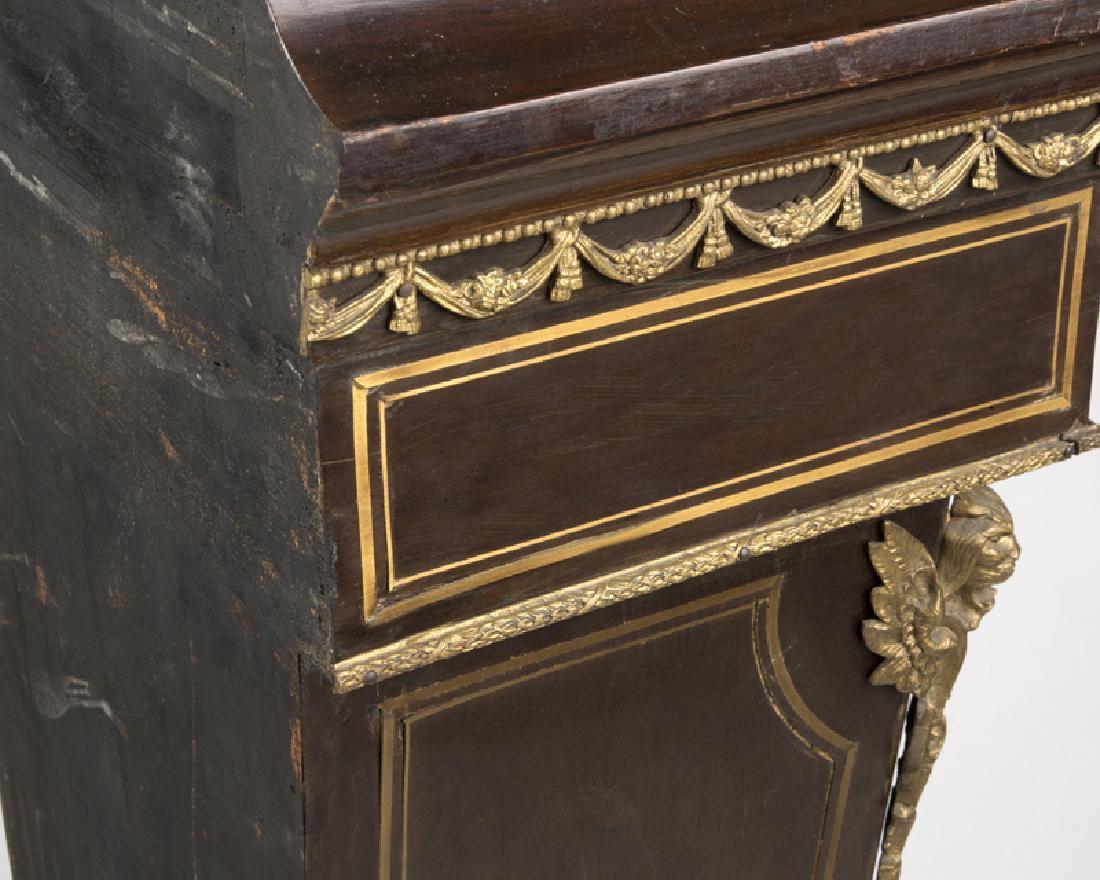 French Boulle Ebonized Pedestal, 19th Century For Sale 5