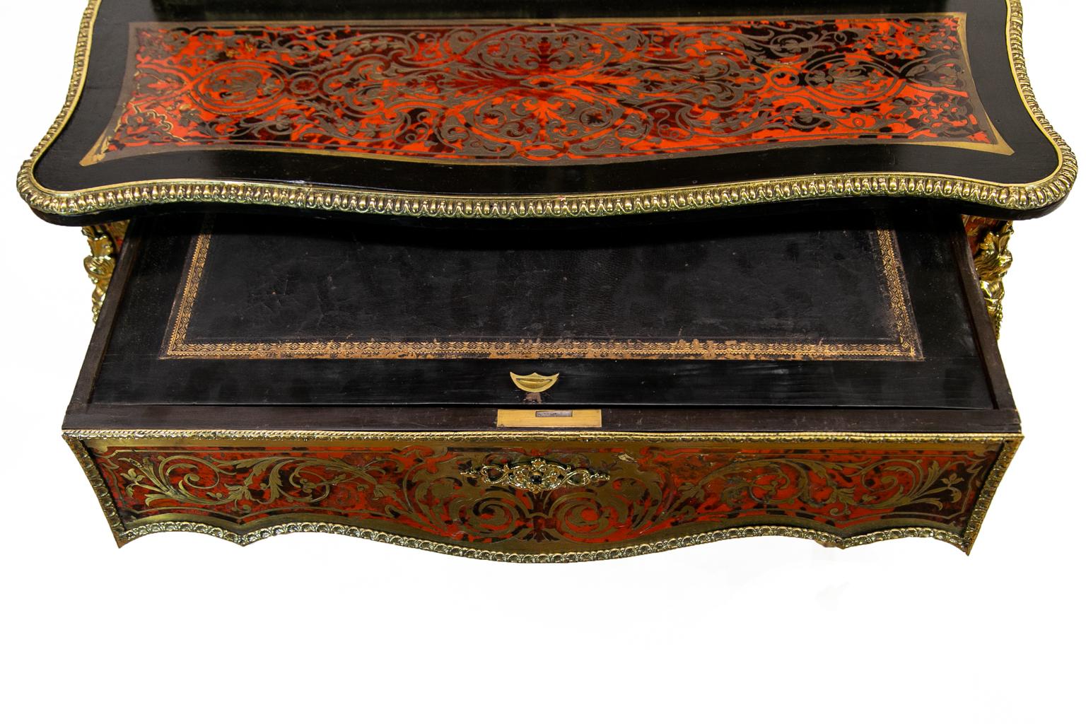 Late 19th Century French Boulle Escritoire For Sale
