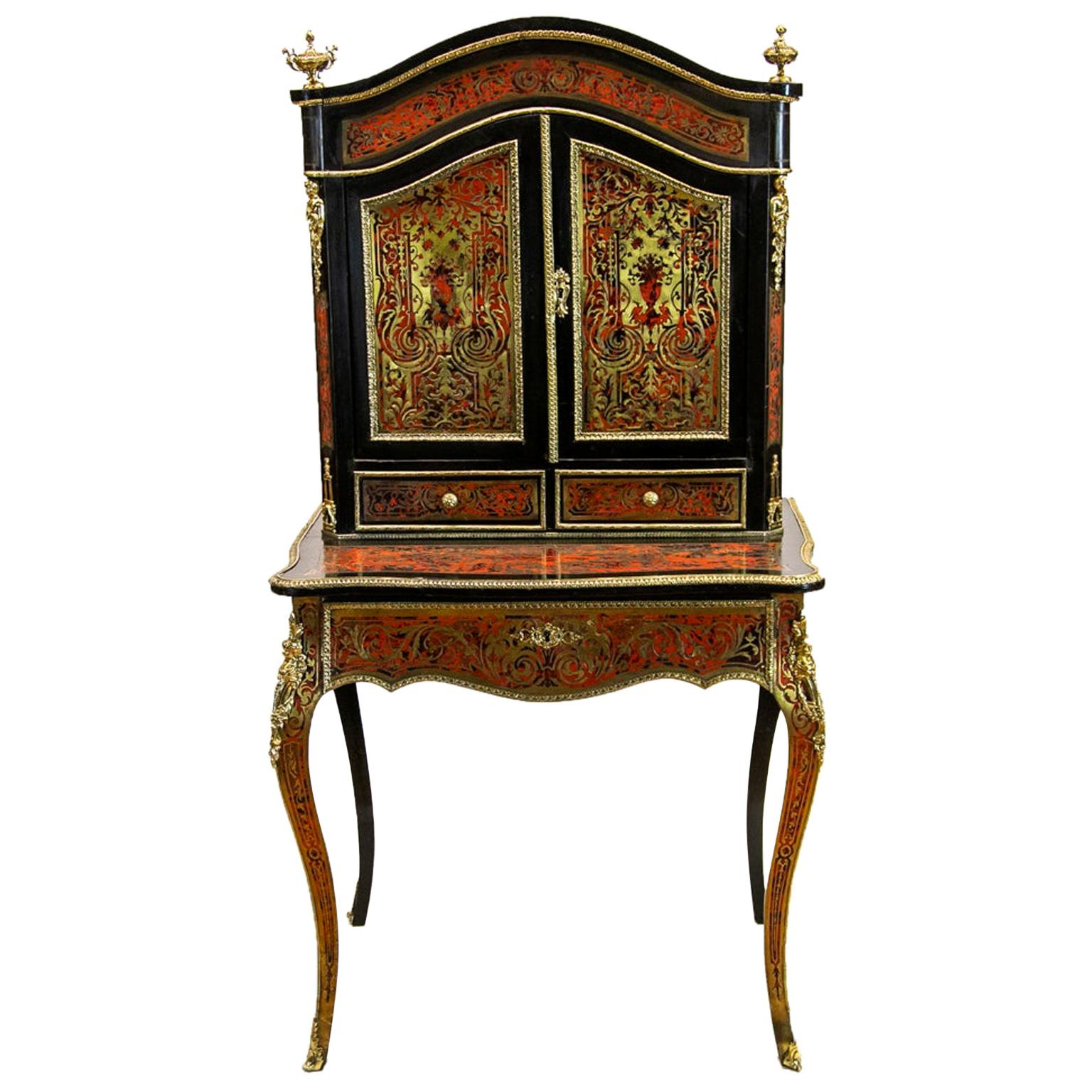 French Boulle Escritoire For Sale