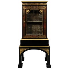 French Boulle Style Cabinet, circa 1840