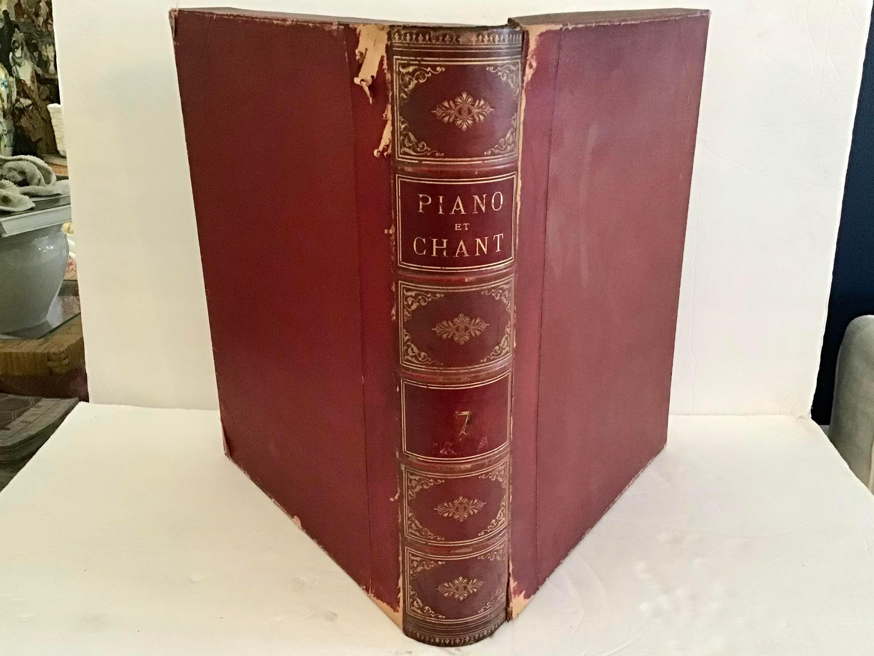 French Box Case in a Book Shape For Sale 1