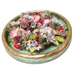 Antique French Brass and Copper Rose Bowl This is a very unusual piece