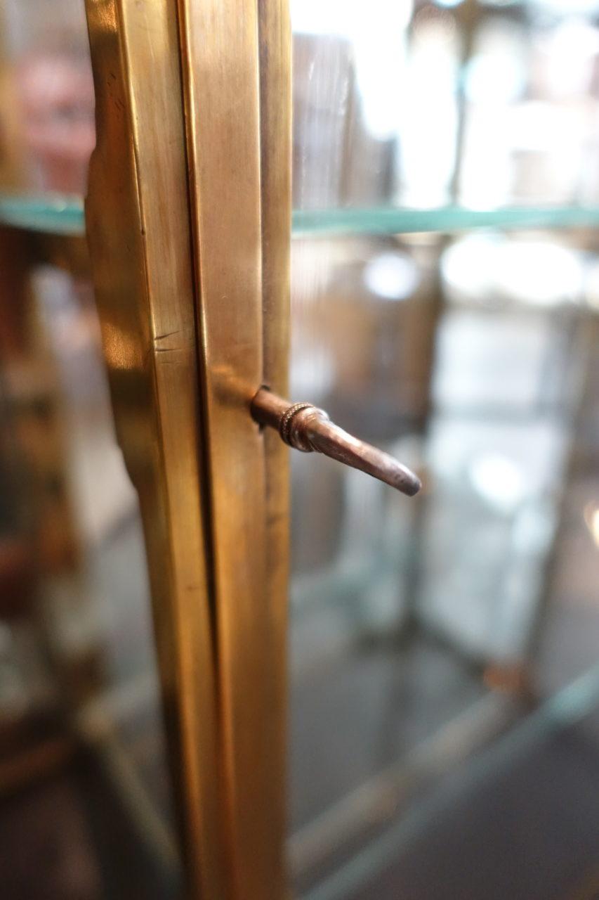 old vitrene glass pin