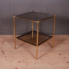 Tisch aus Messing und Glas