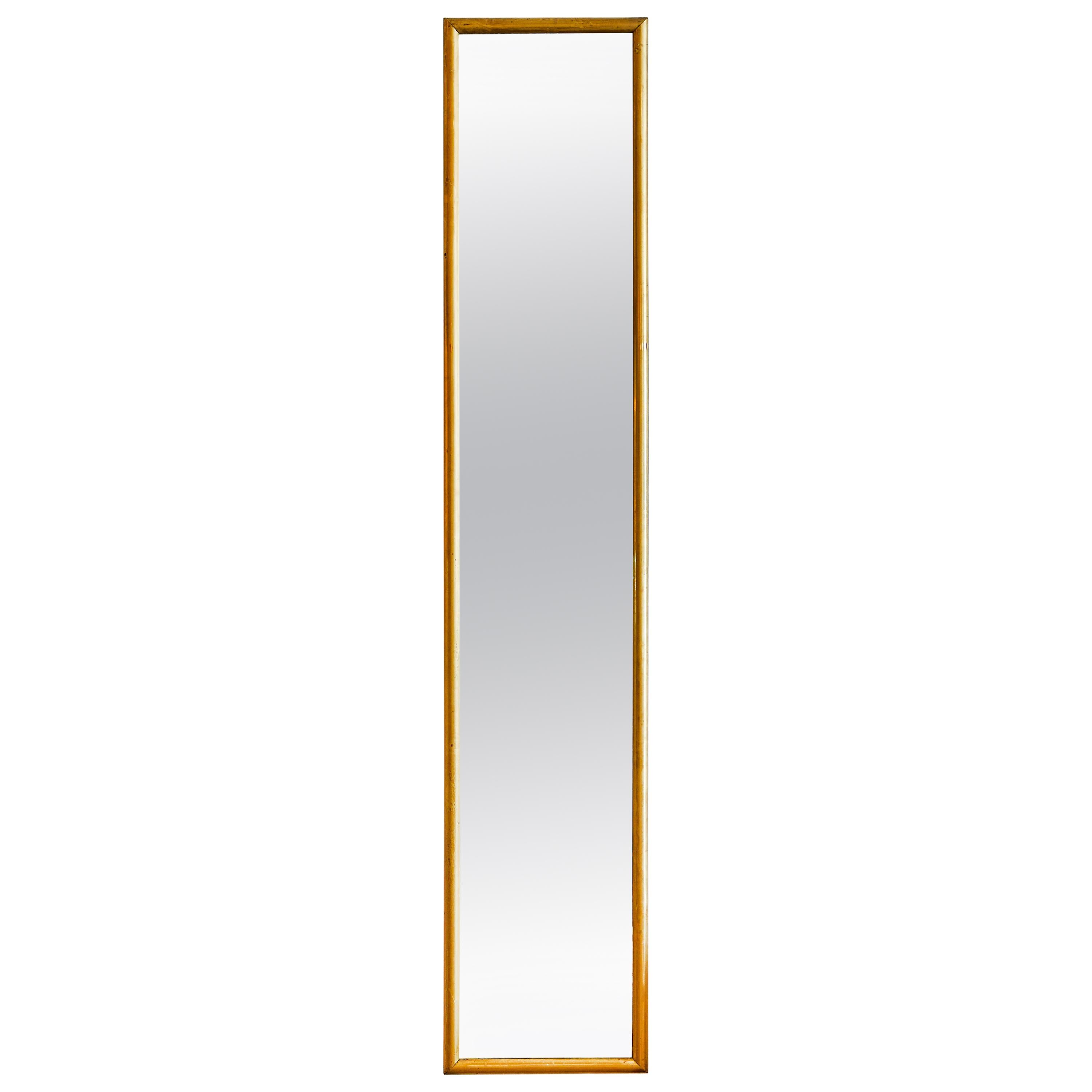 French Brass Bistro Mirror