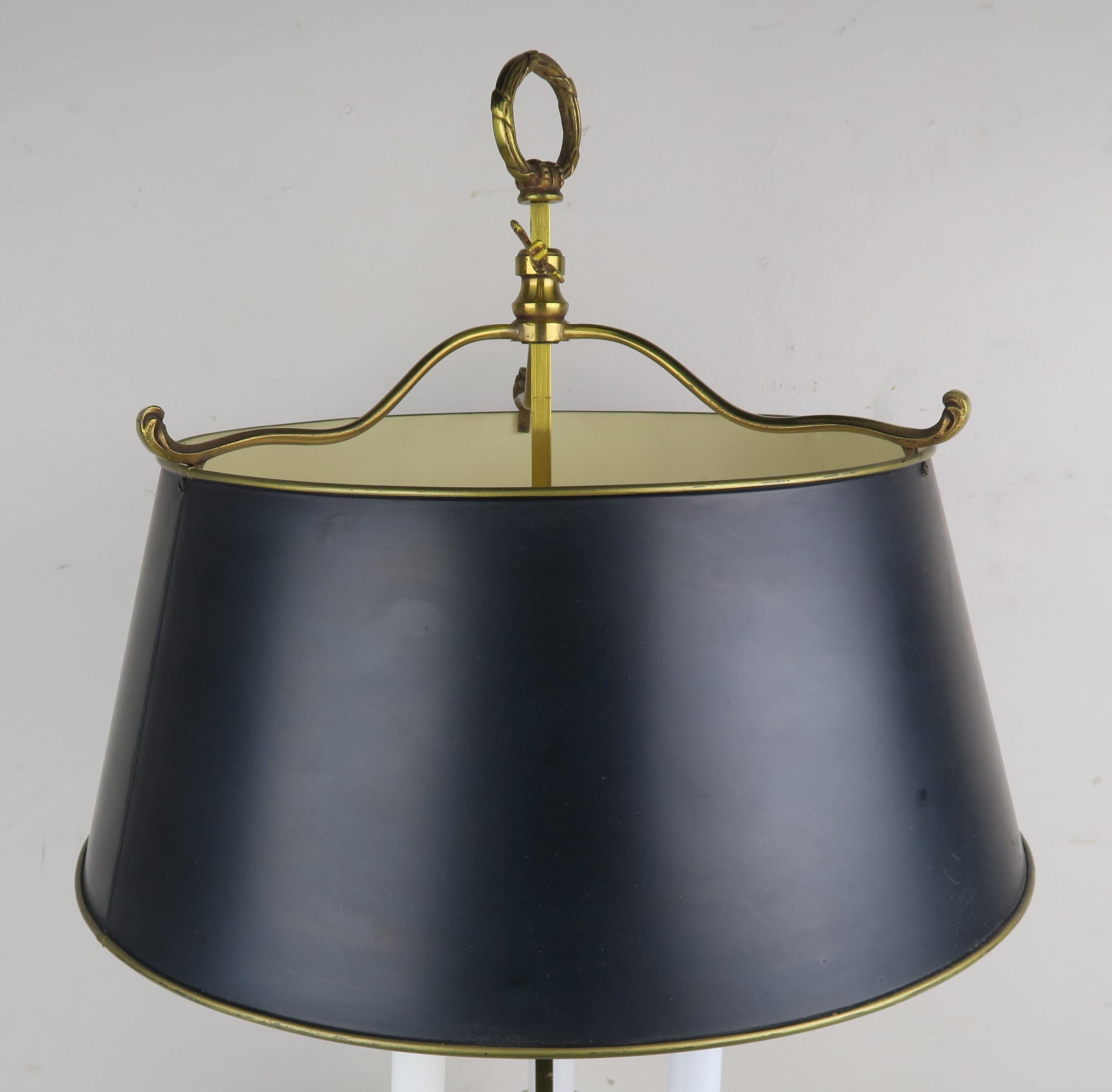 French Brass Boulliot Style Table Lamp 1