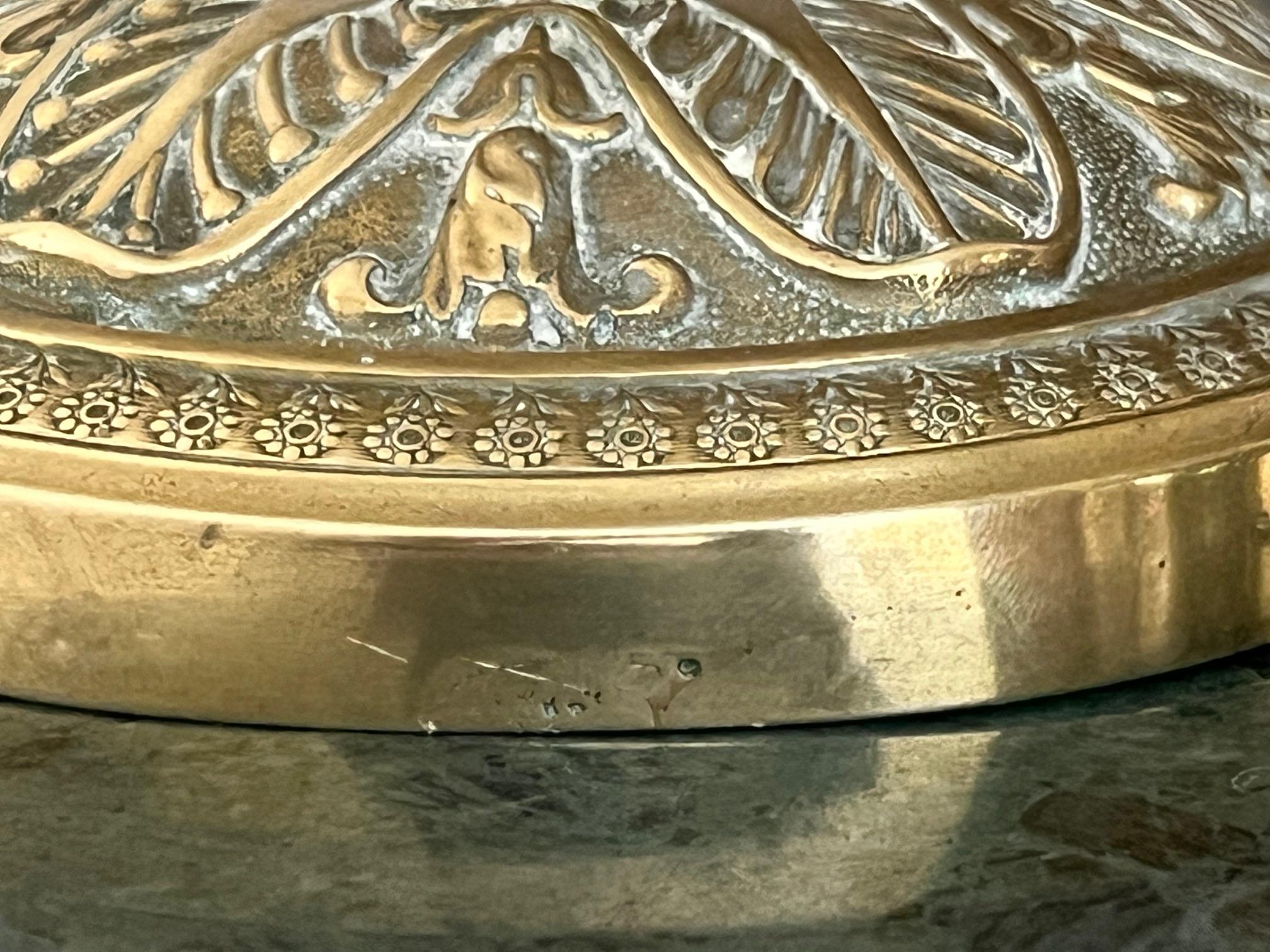 Candelieri francesi in ottone - Set di 2, CIRCA 1830 in vendita 8
