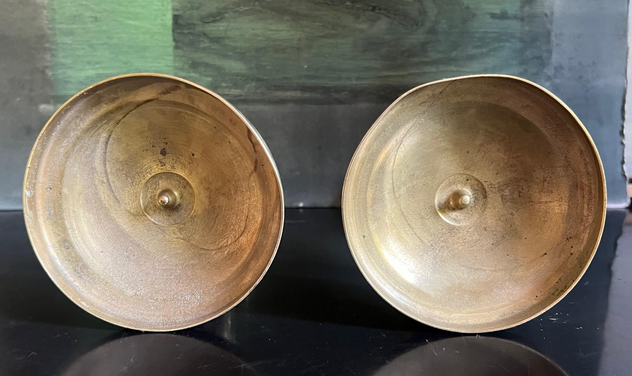 Candelieri francesi in ottone - Set di 2, CIRCA 1830 in vendita 12