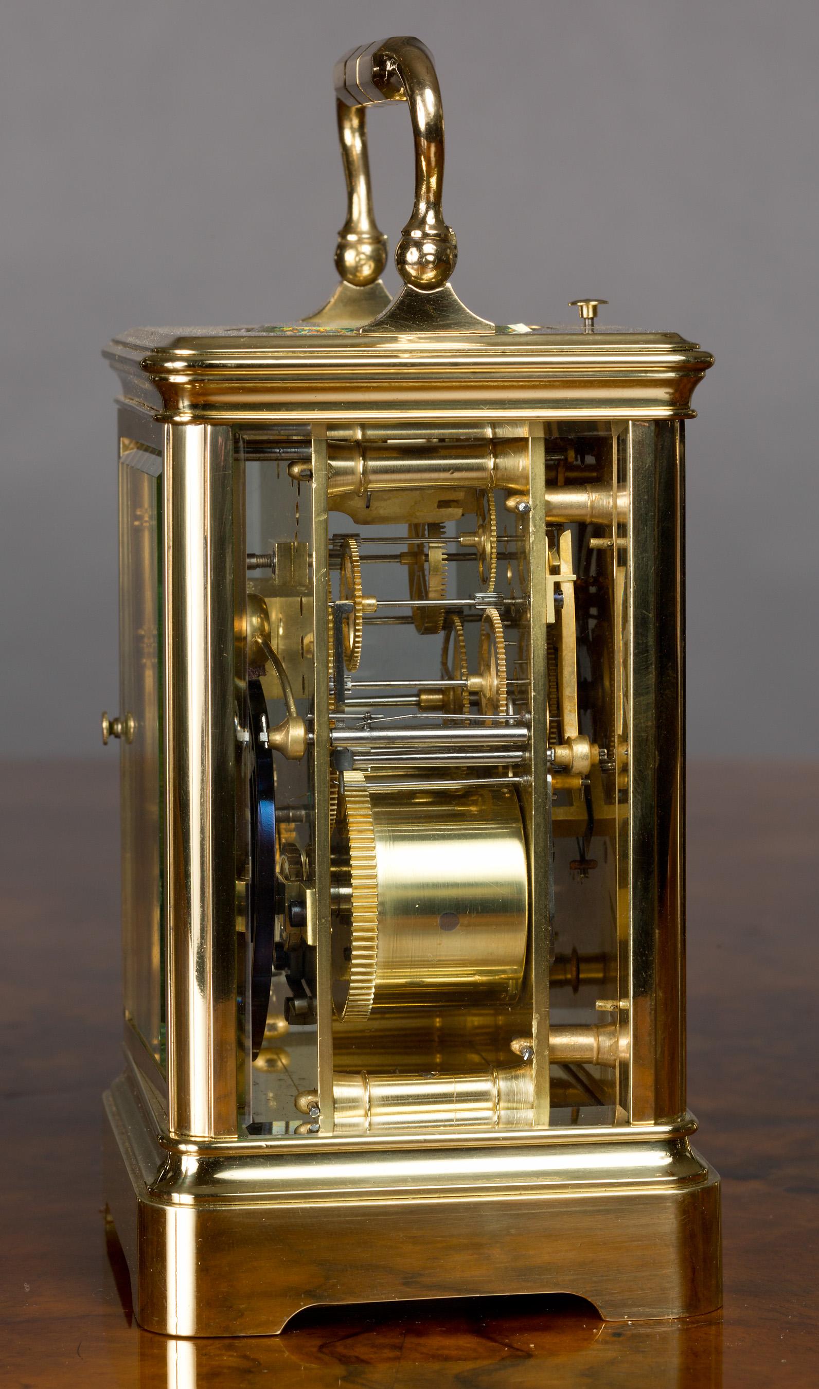 drocourt carriage clock for sale