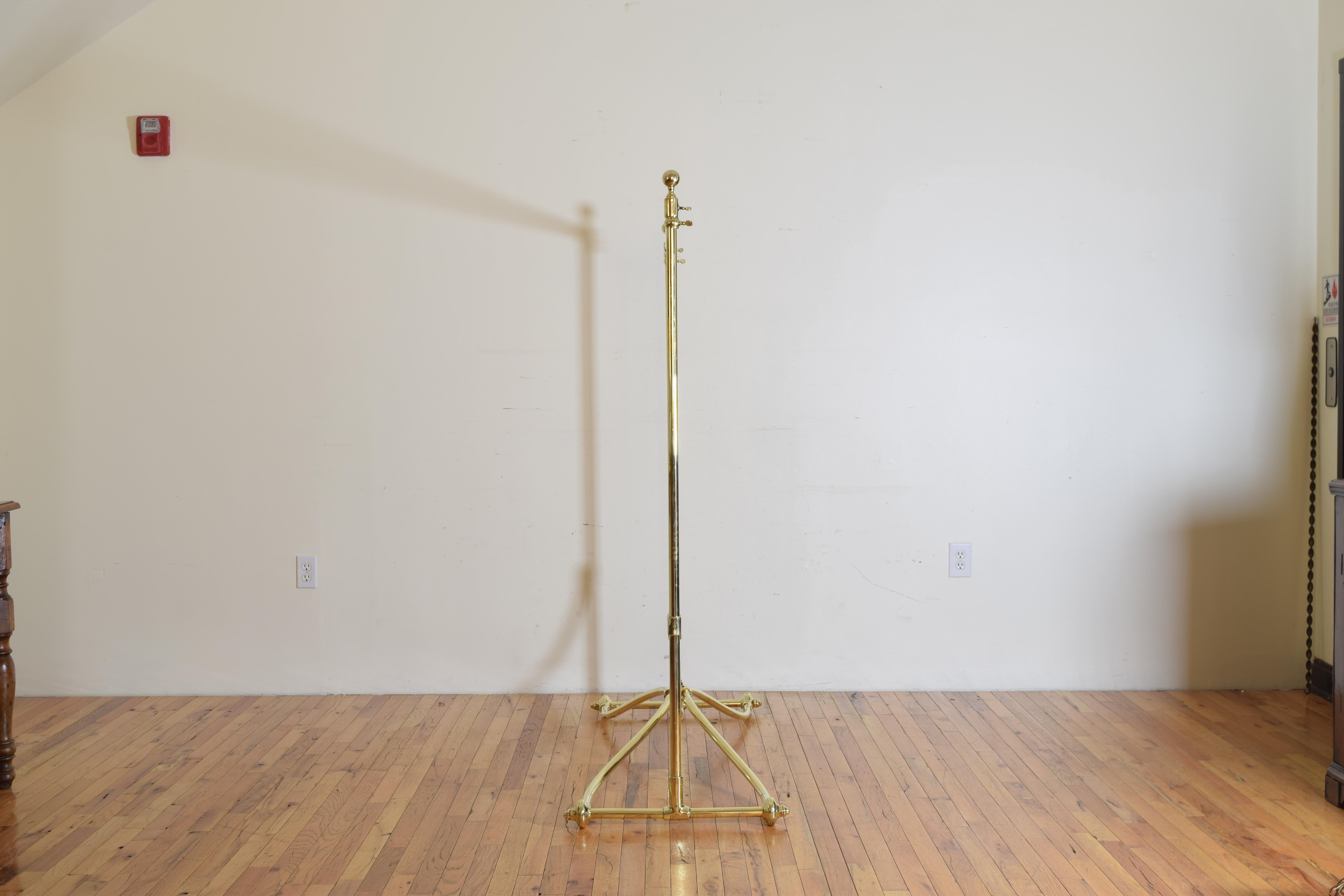 brass clothing racks
