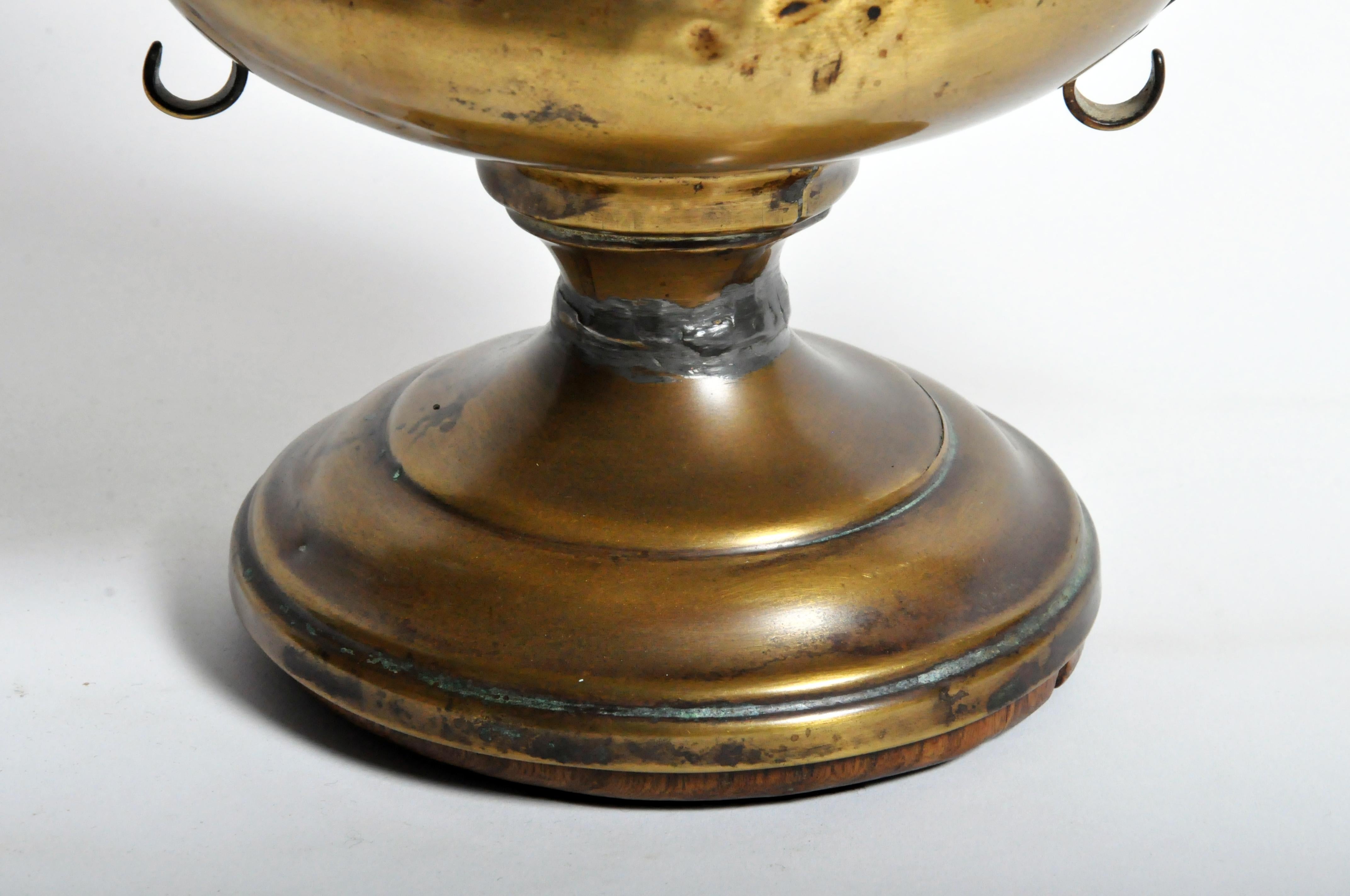 French Brass Cup with Handles 7