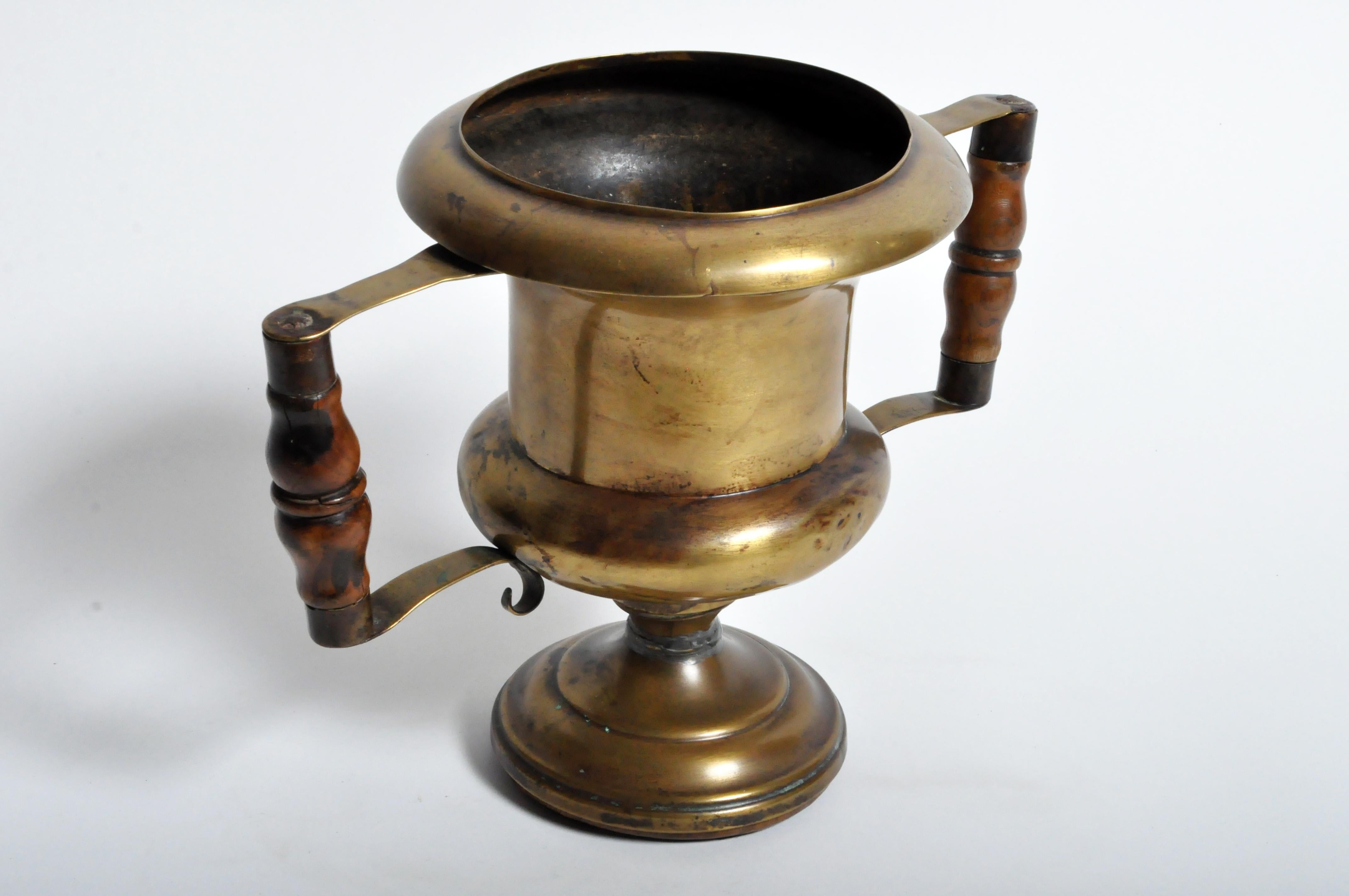 French Brass Cup with Handles 9