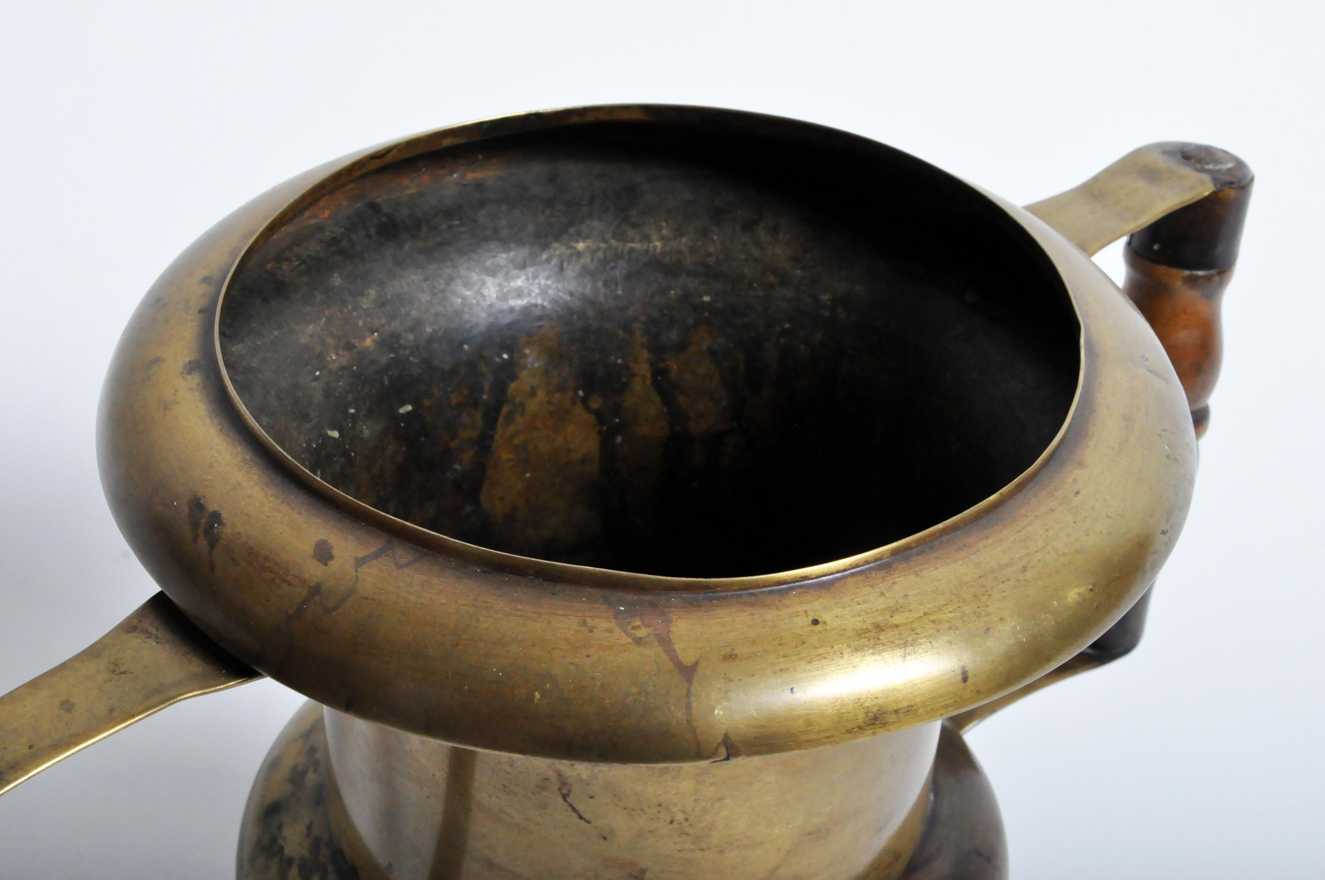French Brass Cup with Handles 11