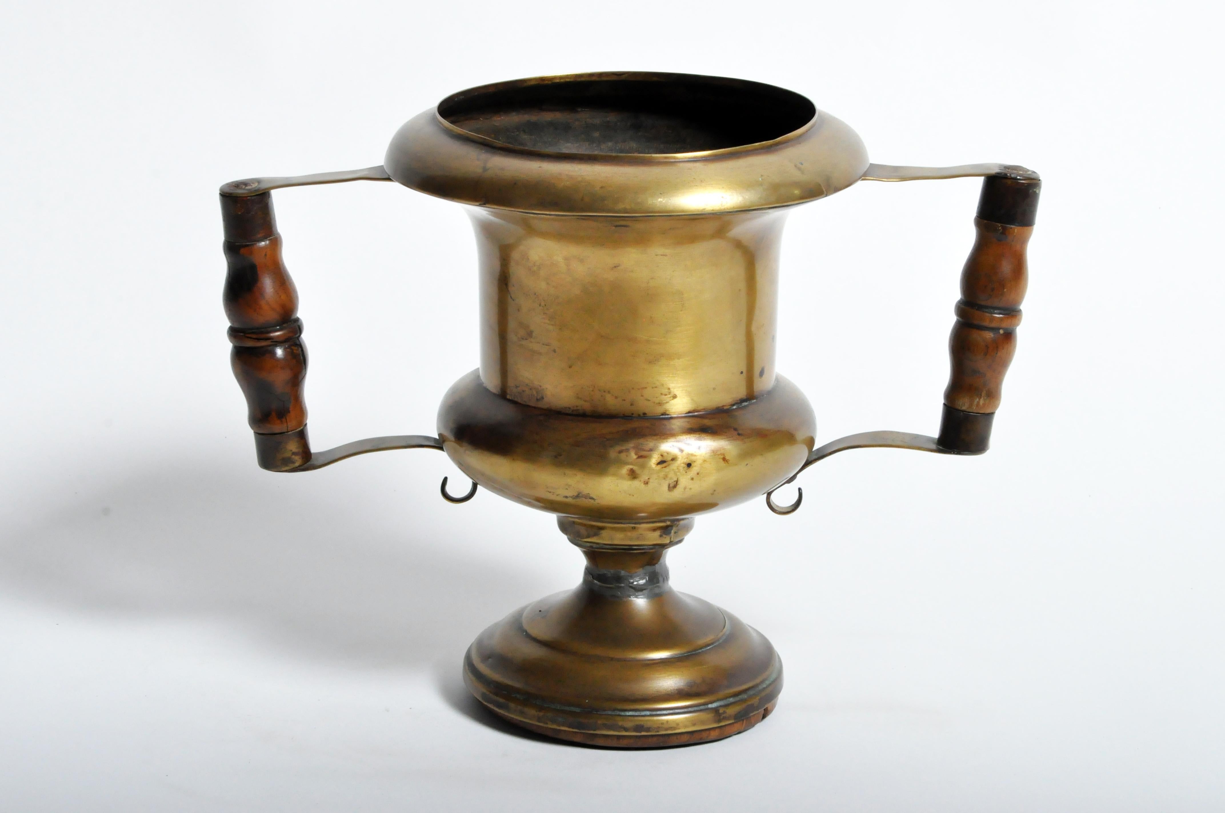 20th Century French Brass Cup with Handles