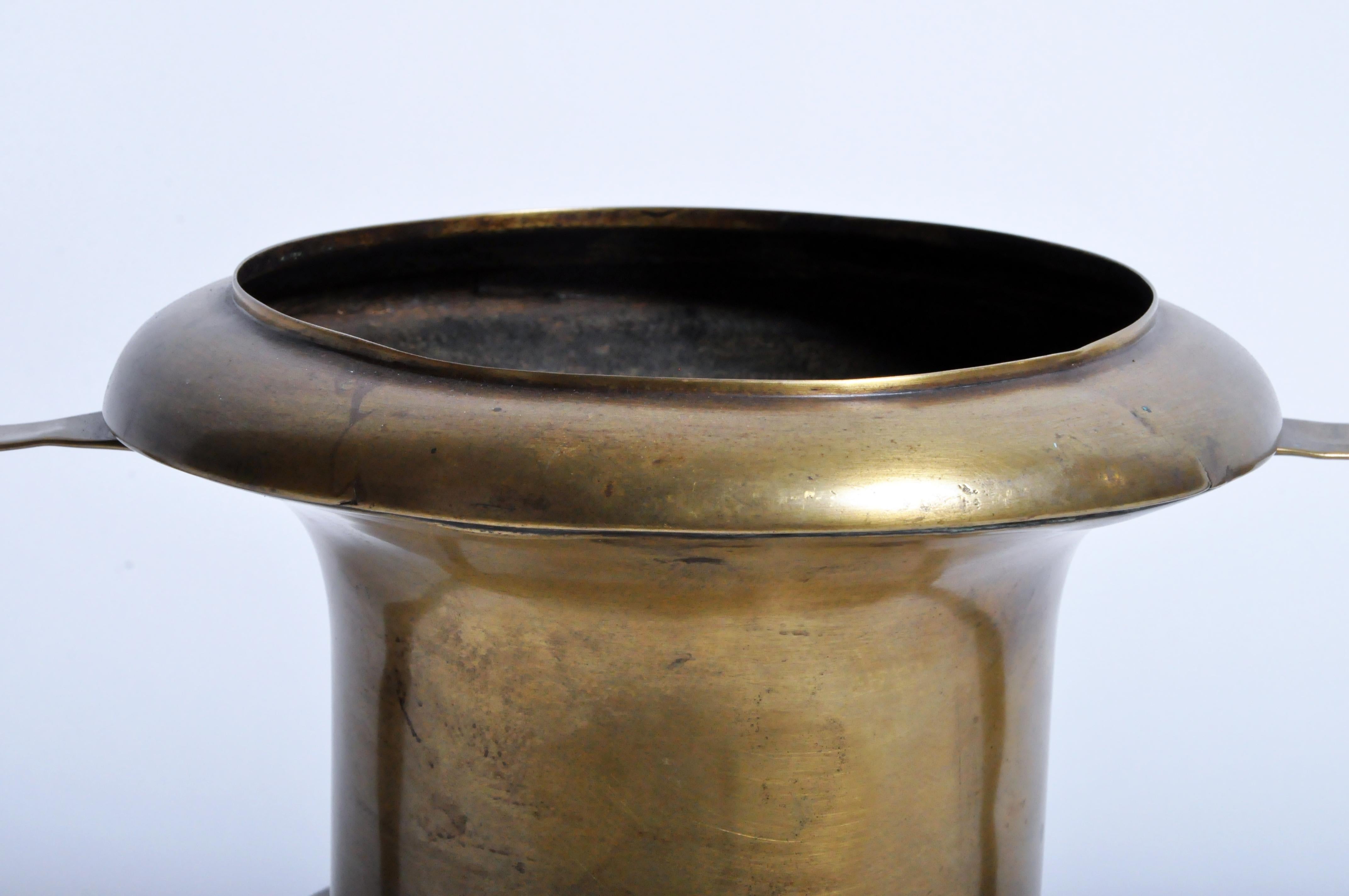 French Brass Cup with Handles 1