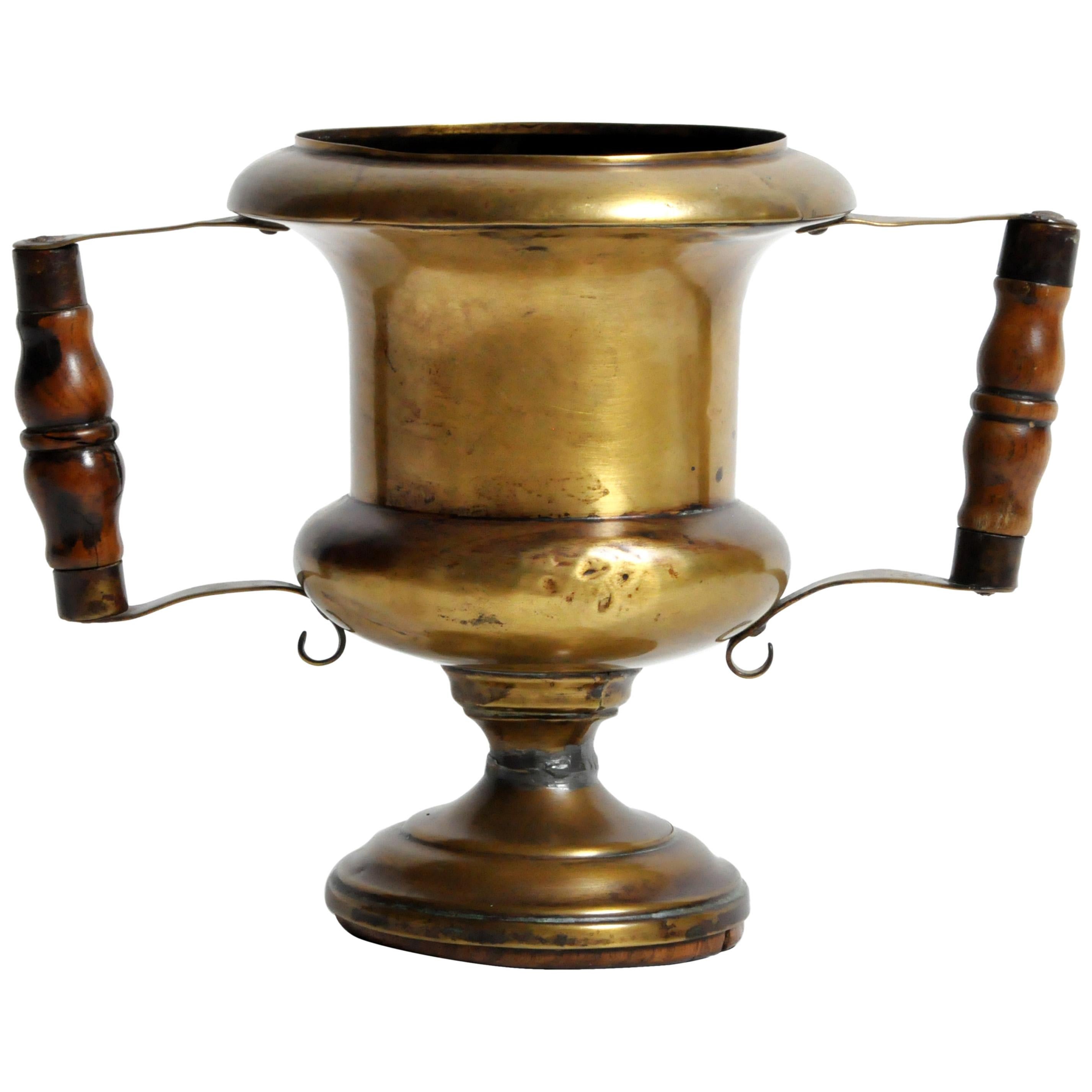 French Brass Cup with Handles