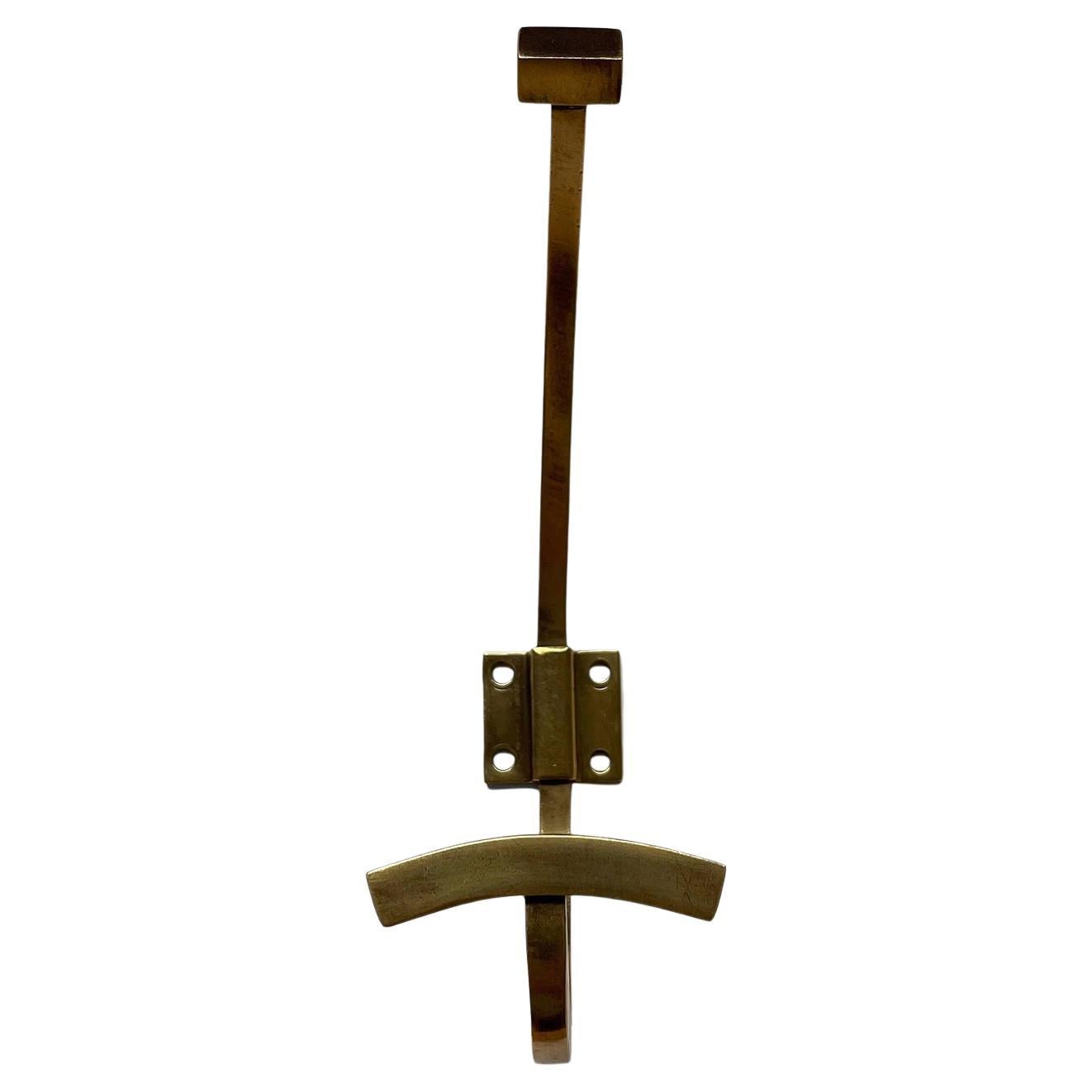 French Brass Double Wall Hook