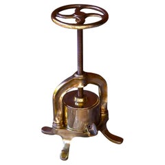 French Brass Duck Lobster Press Culinary Cooking Confit Matfer Bourgeat