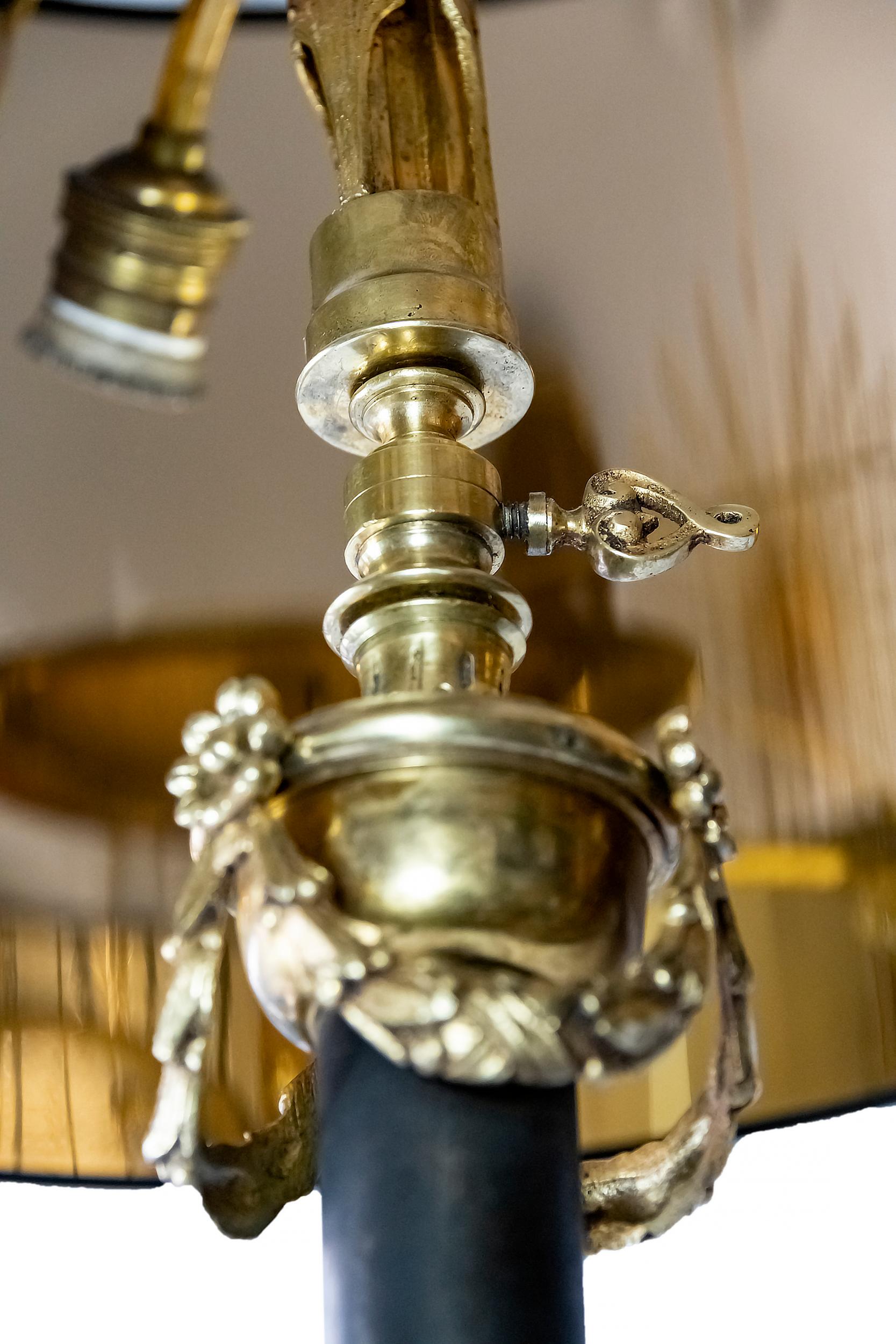 French Brass Floor Lamp 3