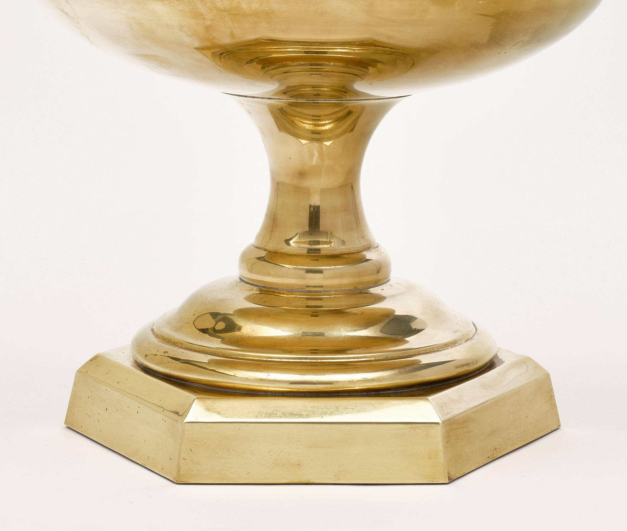 Early 20th Century French Brass Jardiniere