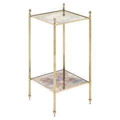 French Brass Maison Bagues Side Table