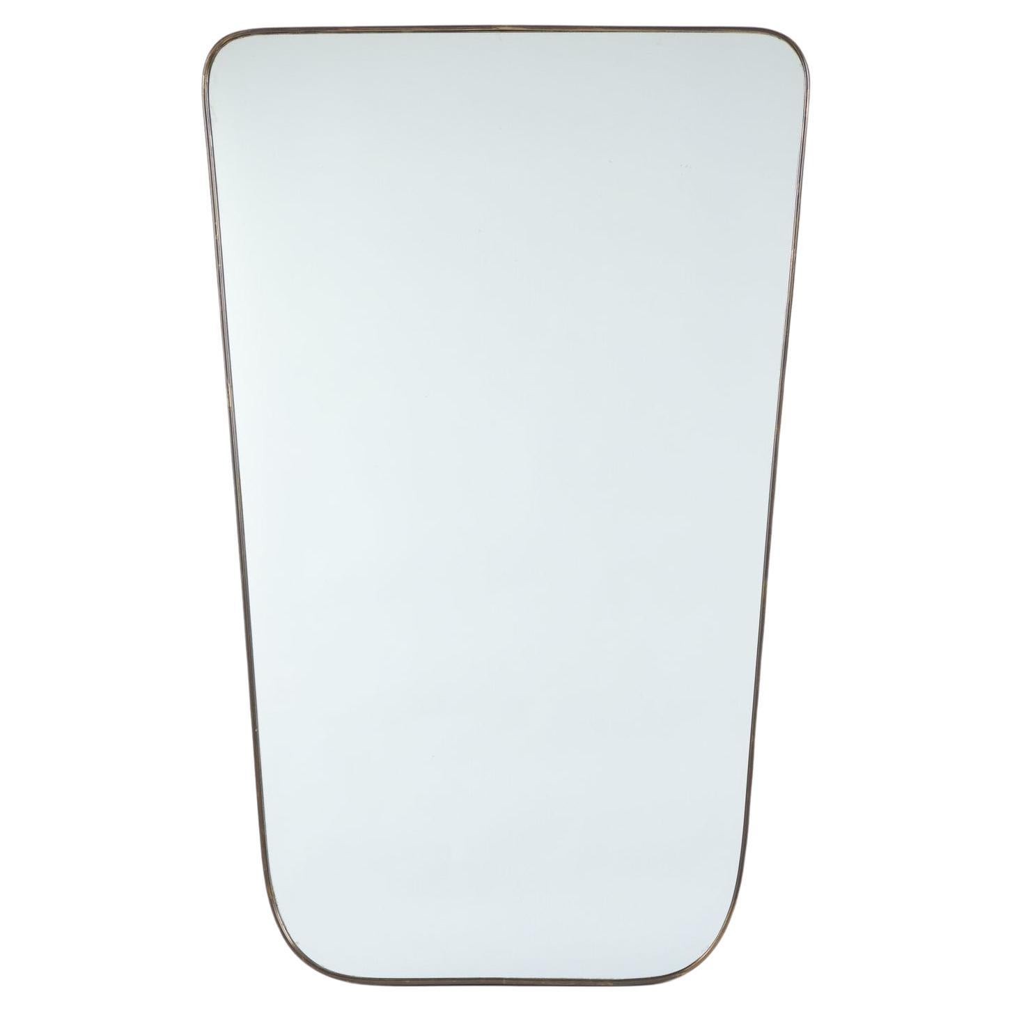 Specchio in ottone francese