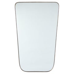 French Brass Mirror