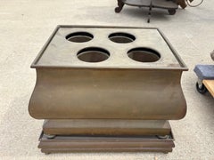 French Brass Multi Bottle Wine Chiller