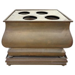 French Brass Multi Bottle Wine Chiller