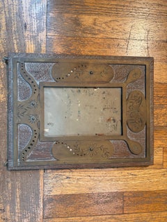 French Brass Picture Frame, Circa. 1910