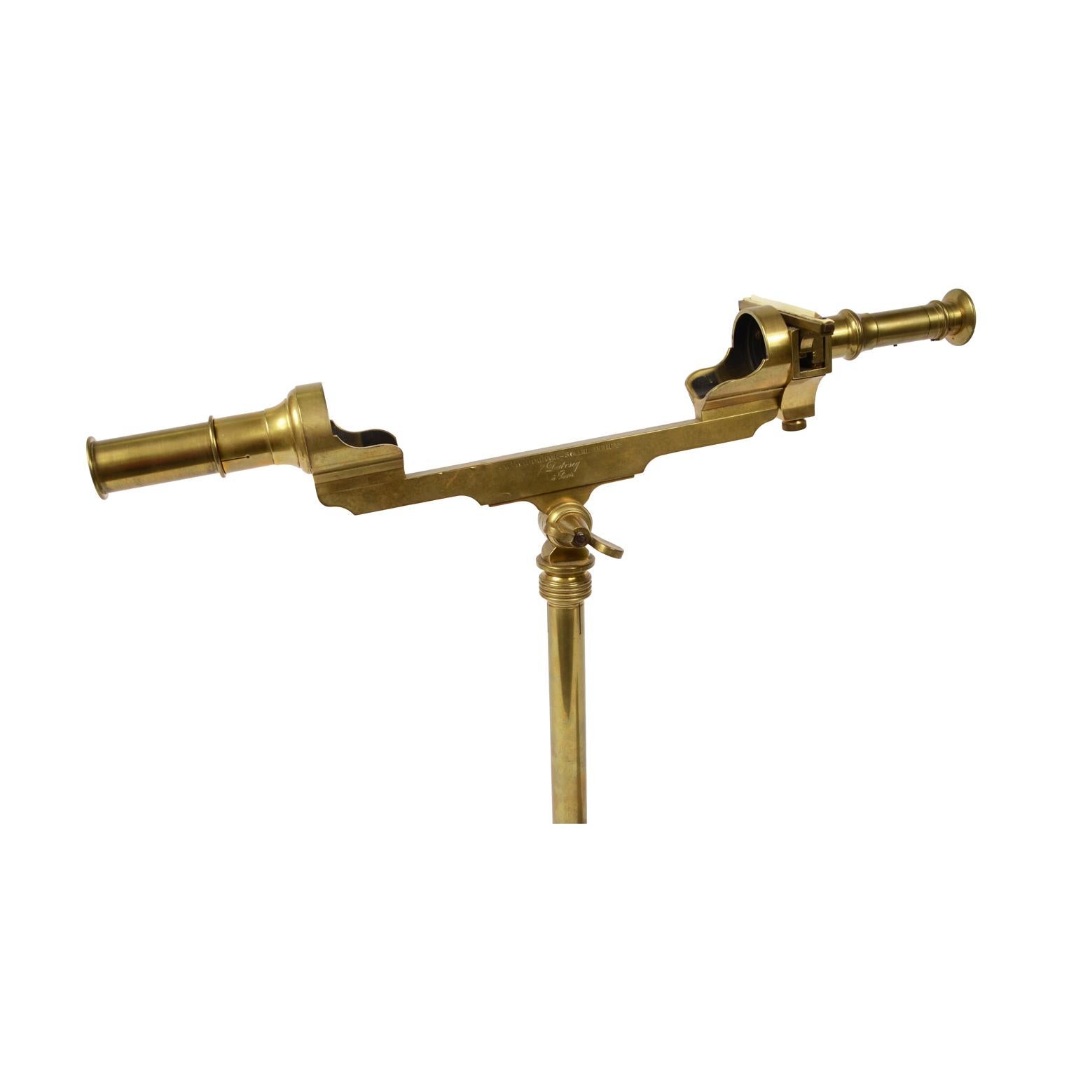 Mid-19th Century French Brass Duboscq Saccharimeter Antique Physic Instrument 6