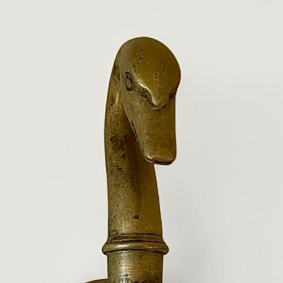 19th Century French Brass Swan Faucet Nineteenth Century For Sale