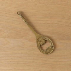 French Brass Tennis Bottle Opener