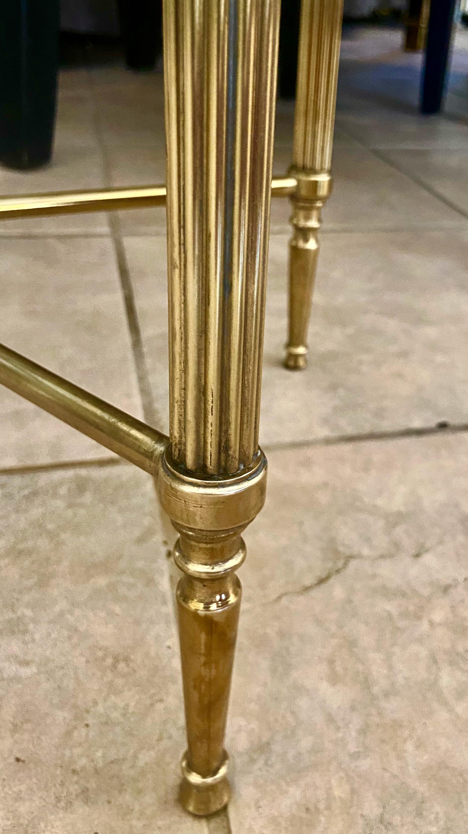 French Brass x Base Side Table 5