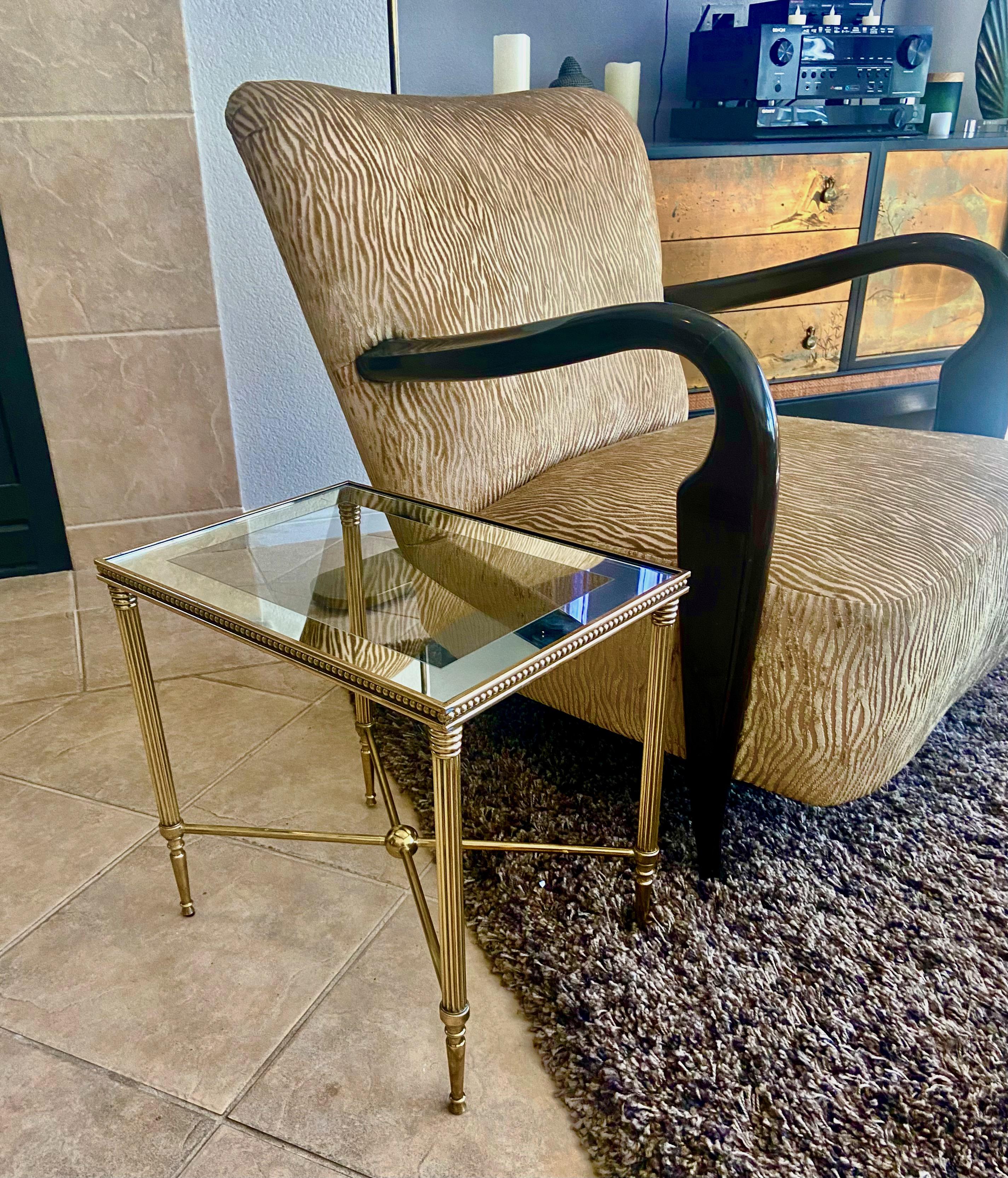 French Brass x Base Side Table 12