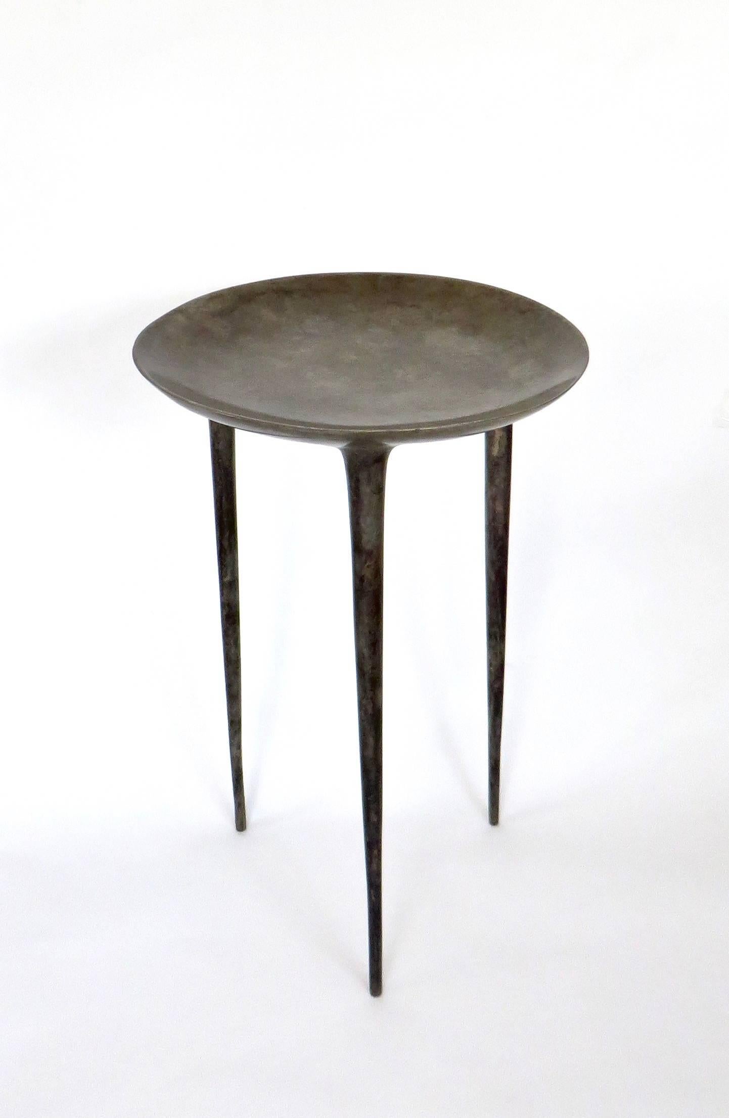 table brazier en bronze de rick owens