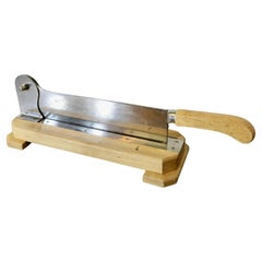 Cortador de pan francés, rebanador, guillotina    Guillotina para pan francés y baguette